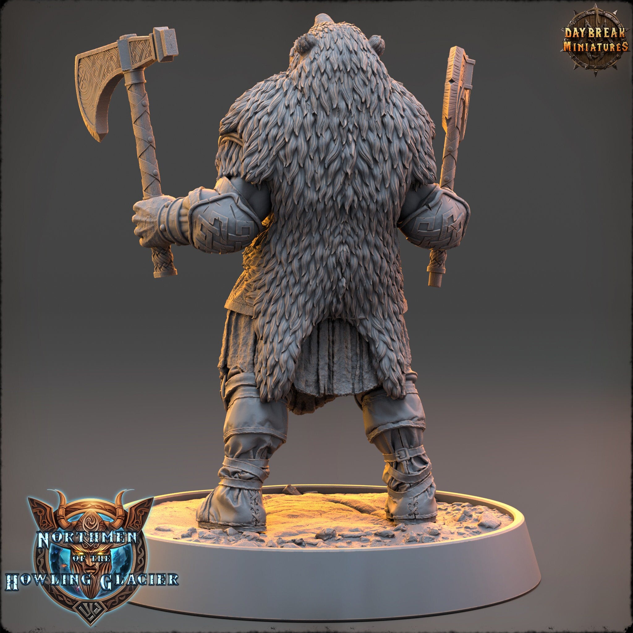 Vikings - Thorfinn Black - The Sharptails of Hacksaw River, daybreak miniatures, for Wargames, Pathfinder, Dungeons & Dragons