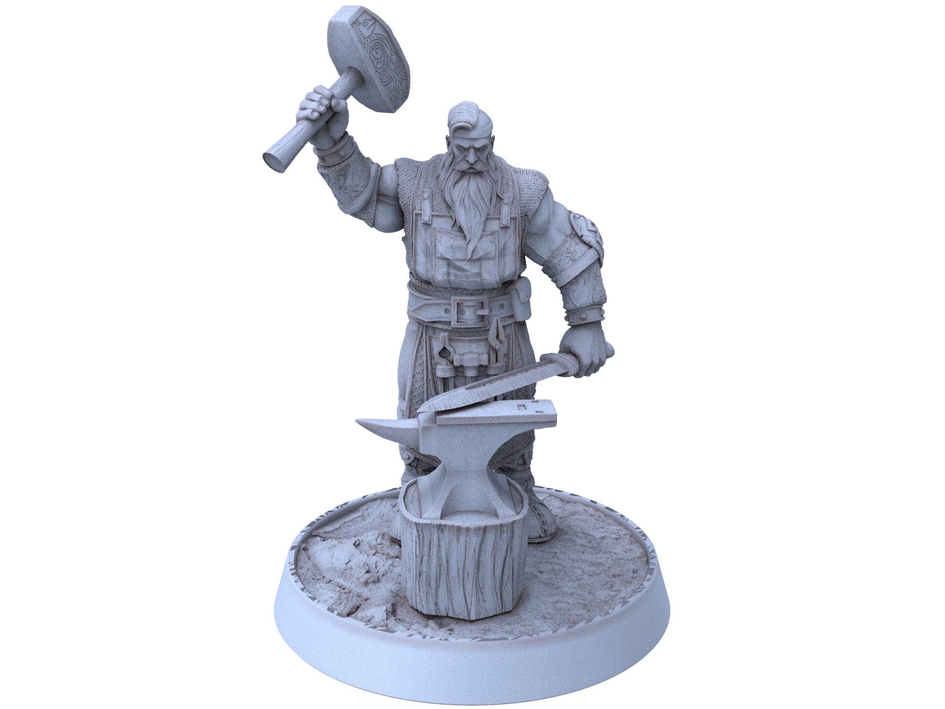 Vikings - Varg Firebrand - The Sharptails of Hacksaw River, daybreak miniatures, for Wargames, Pathfinder, Dungeons & Dragons