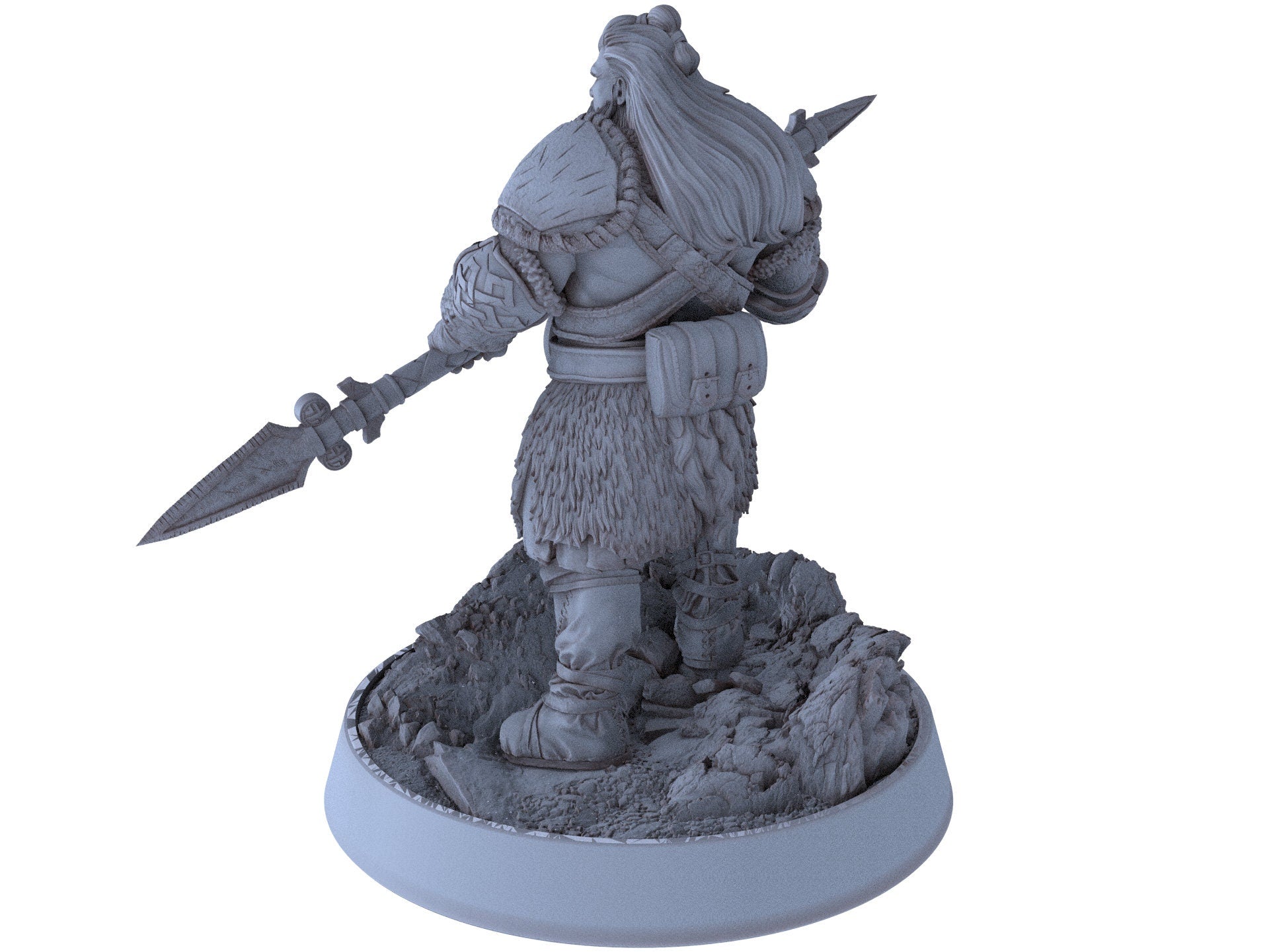 Vikings - Vidar Paleface - The Sharptails of Hacksaw River, daybreak miniatures, for Wargames, Pathfinder, Dungeons & Dragons