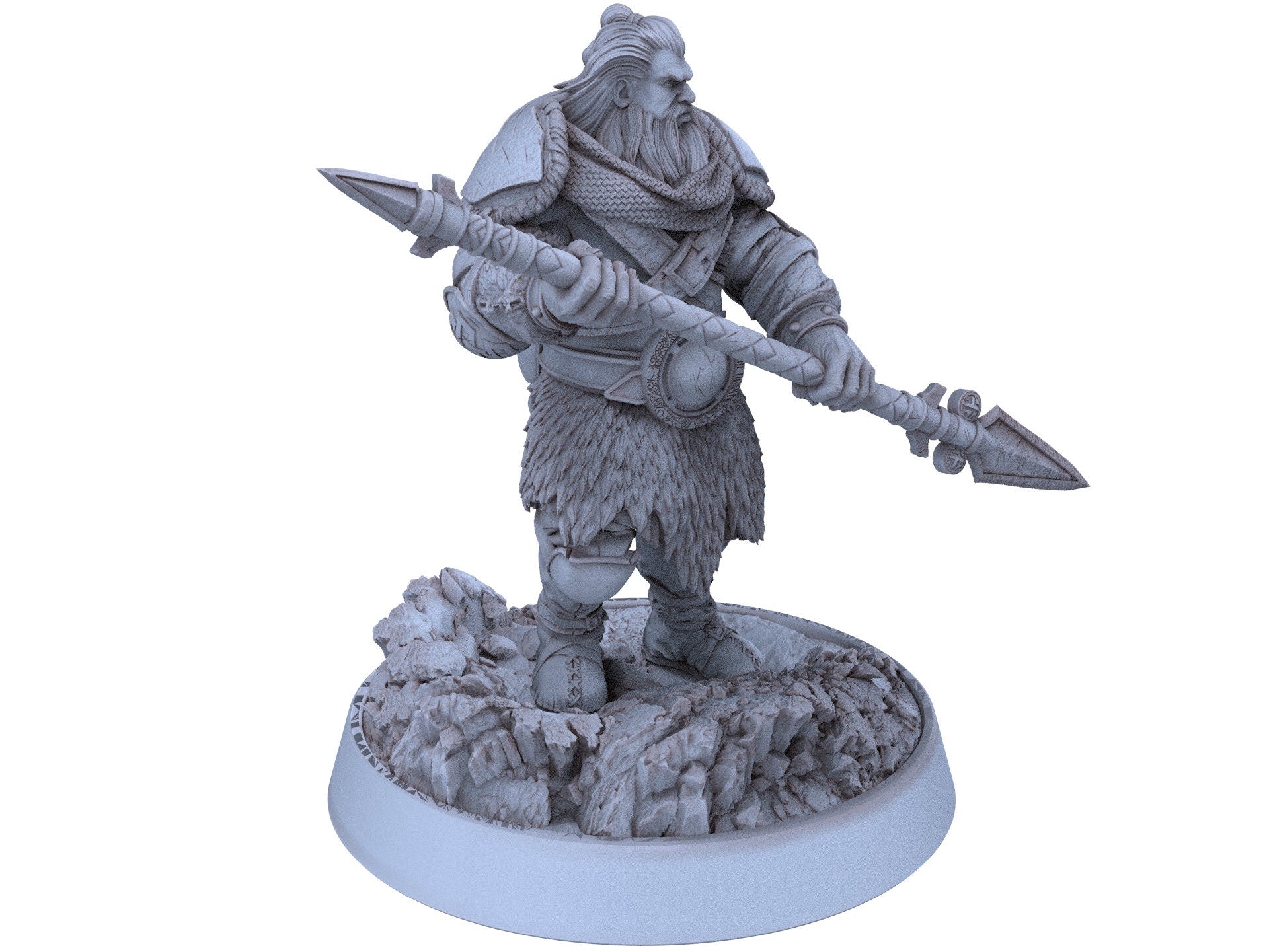 Vikings - Vidar Paleface - The Sharptails of Hacksaw River, daybreak miniatures, for Wargames, Pathfinder, Dungeons & Dragons