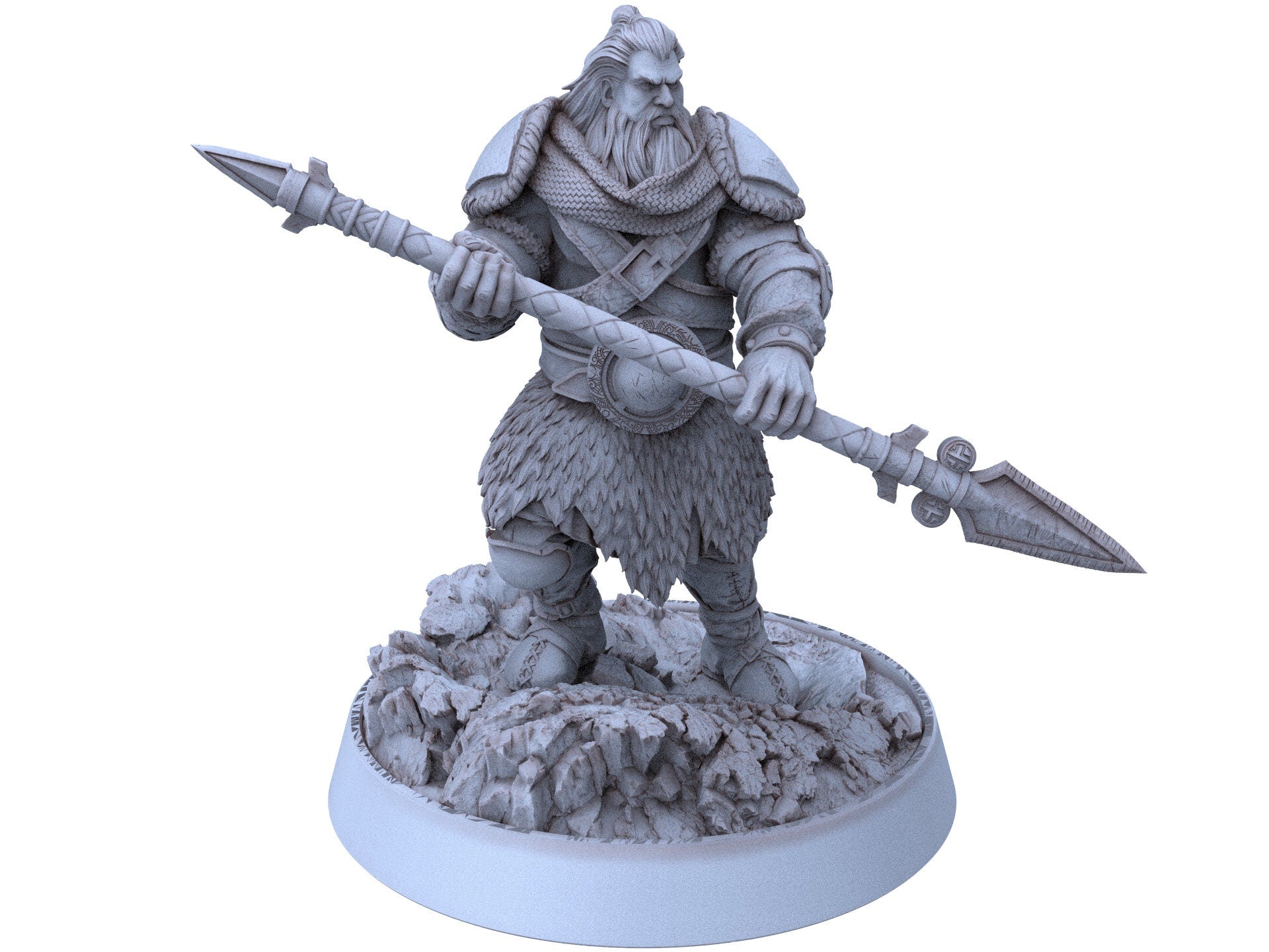 Vikings - Vidar Paleface - The Sharptails of Hacksaw River, daybreak miniatures, for Wargames, Pathfinder, Dungeons & Dragons