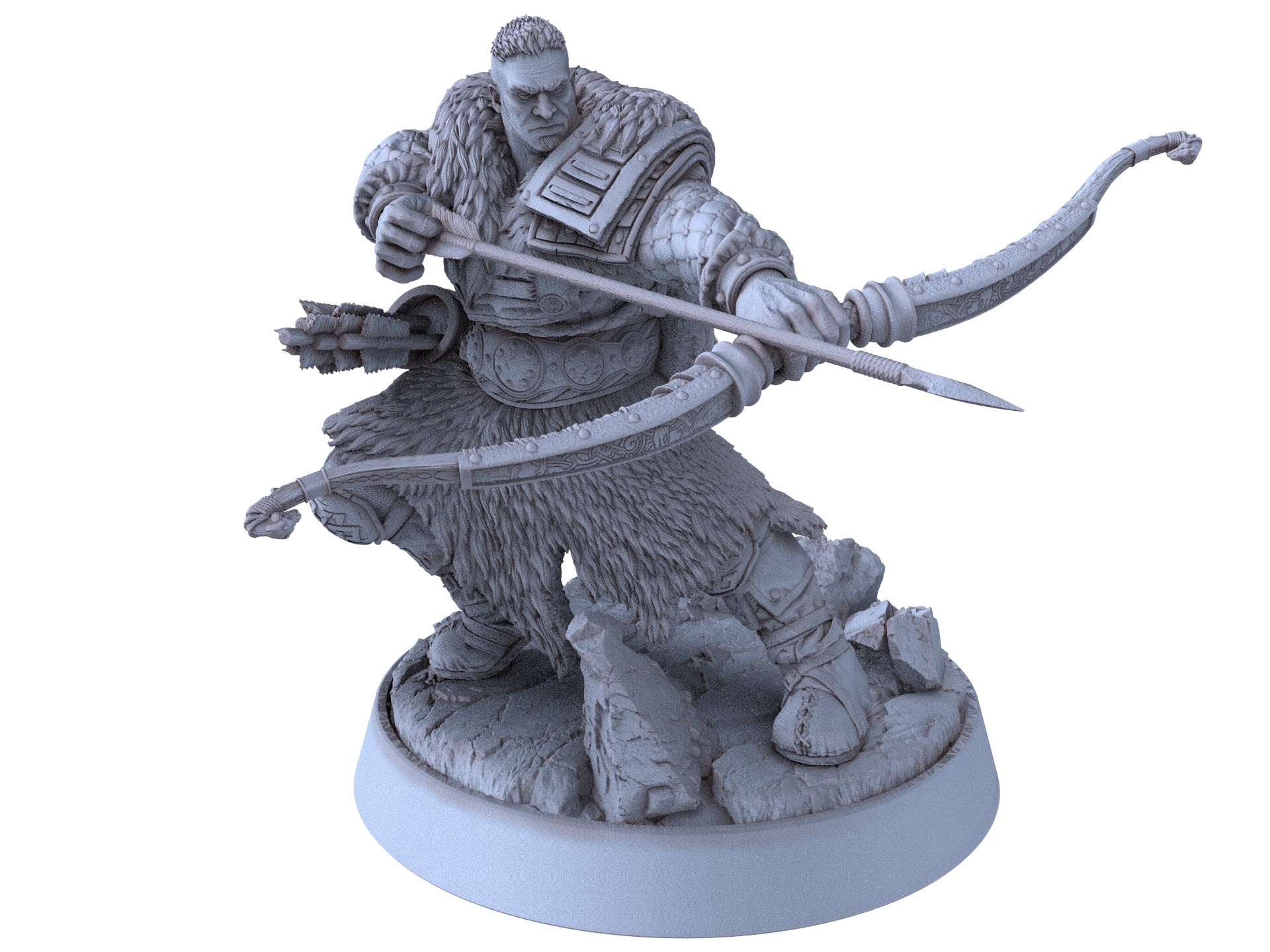 Vikings - Hegar Manhunter - The Sharptails of Hacksaw River, daybreak miniatures, for Wargames, Pathfinder, Dungeons & Dragons