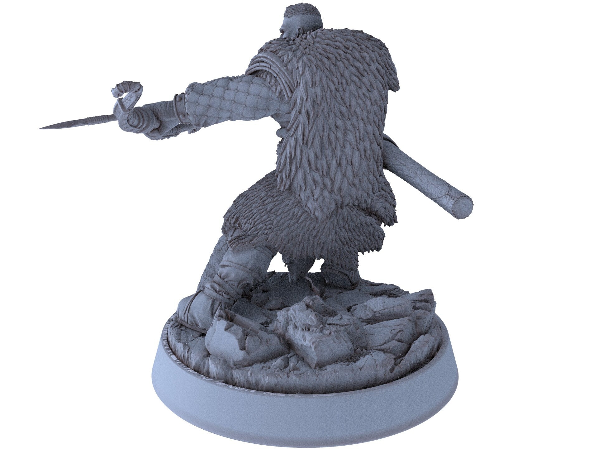 Vikings - Hegar Manhunter - The Sharptails of Hacksaw River, daybreak miniatures, for Wargames, Pathfinder, Dungeons & Dragons