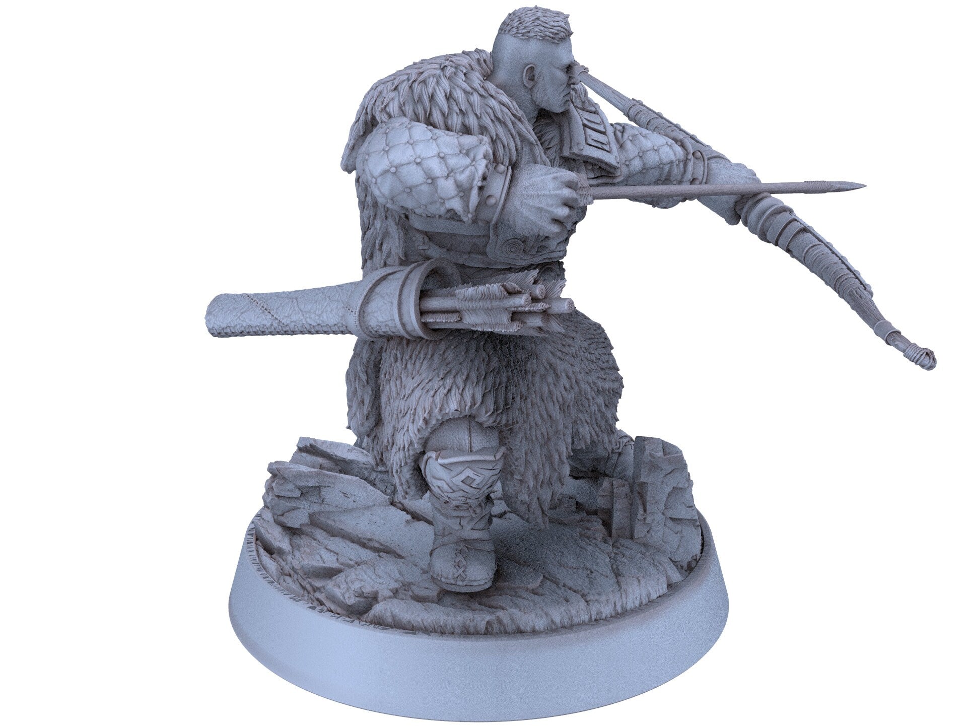Vikings - Hegar Manhunter - The Sharptails of Hacksaw River, daybreak miniatures, for Wargames, Pathfinder, Dungeons & Dragons