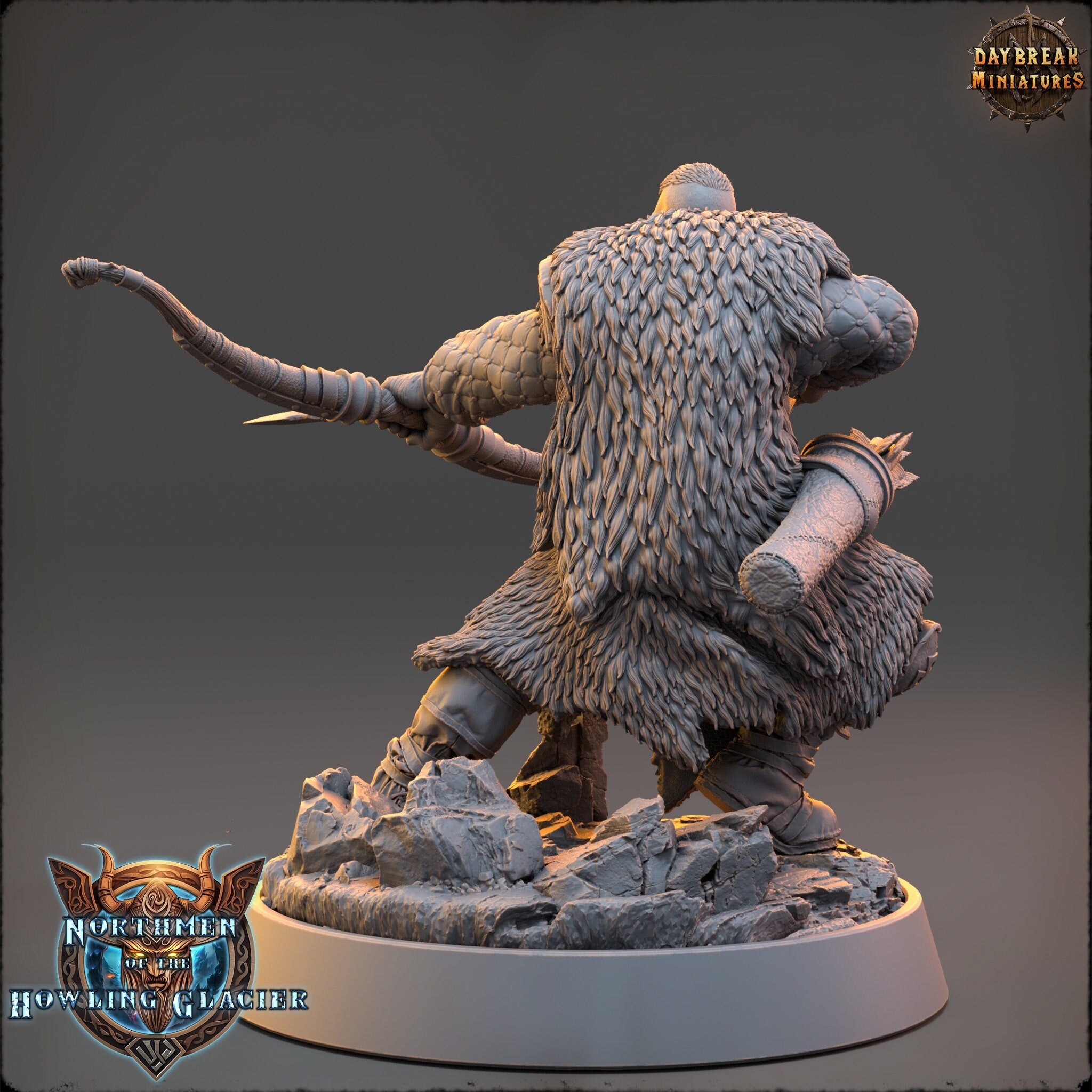 Vikings - Hegar Manhunter - The Sharptails of Hacksaw River, daybreak miniatures, for Wargames, Pathfinder, Dungeons & Dragons