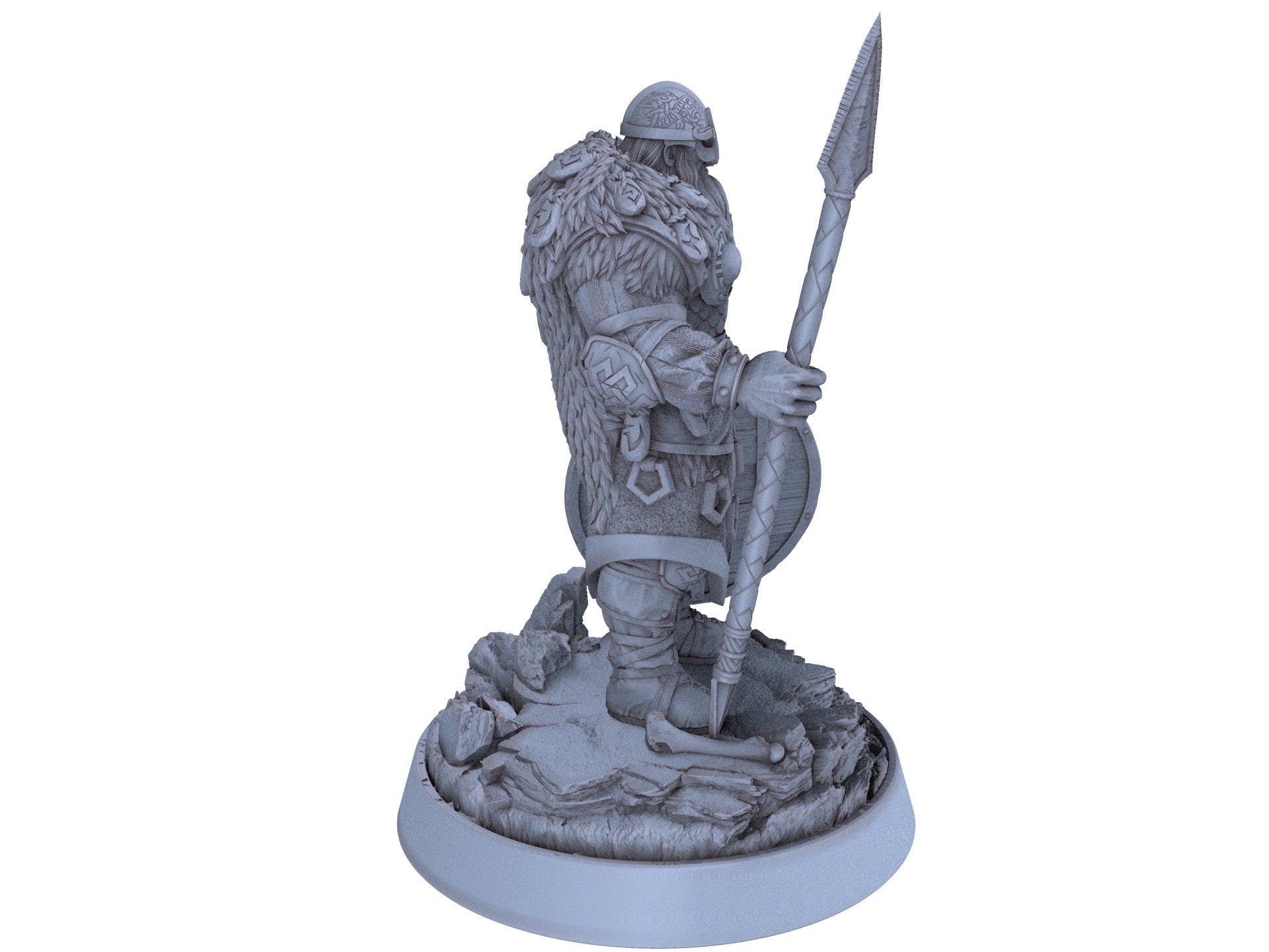 Vikings - Oddalf of the Watch - The Sharptails of Hacksaw River, daybreak miniatures, for Wargames, Pathfinder, Dungeons & Dragons
