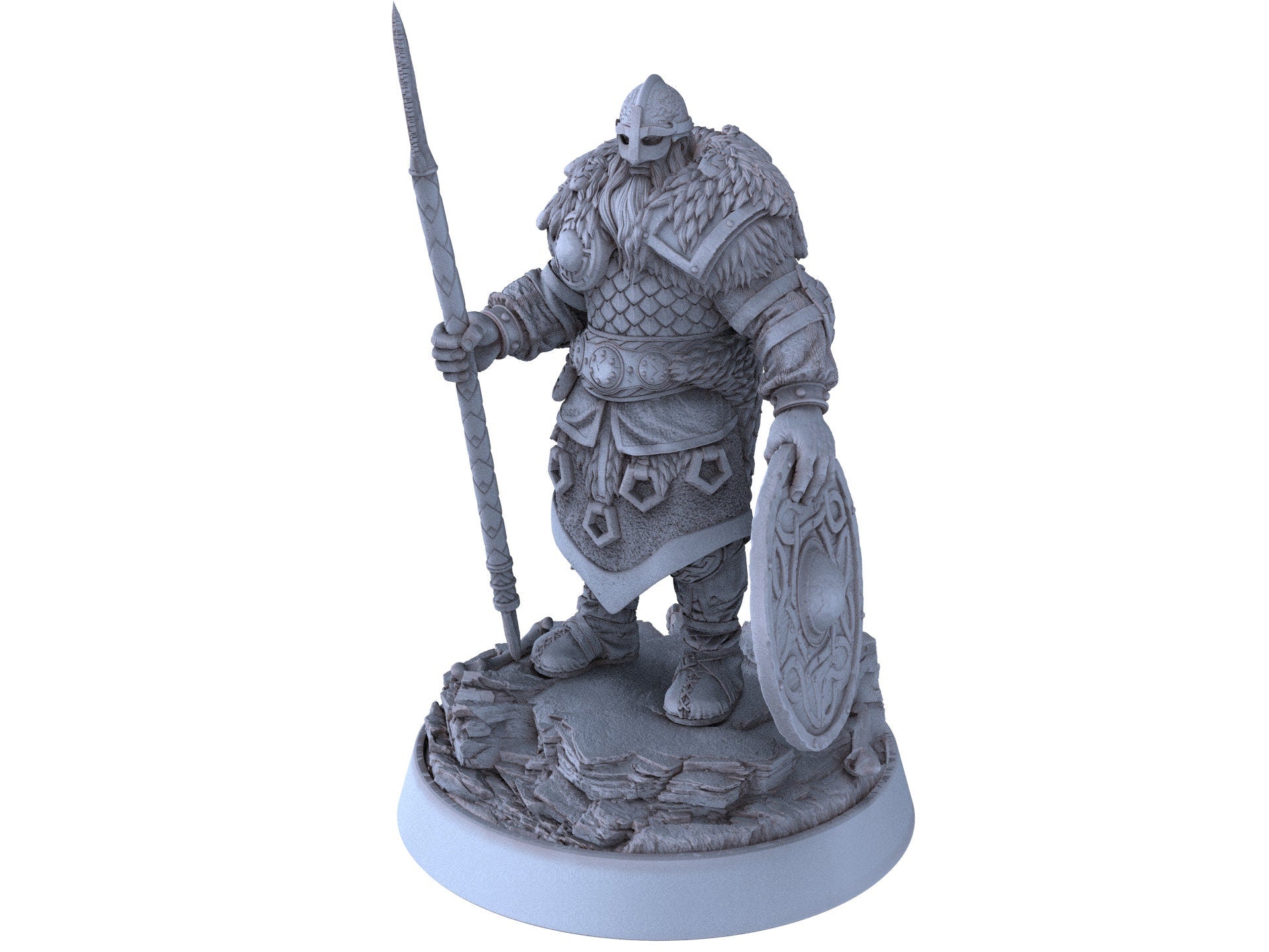 Vikings - Oddalf of the Watch - The Sharptails of Hacksaw River, daybreak miniatures, for Wargames, Pathfinder, Dungeons & Dragons