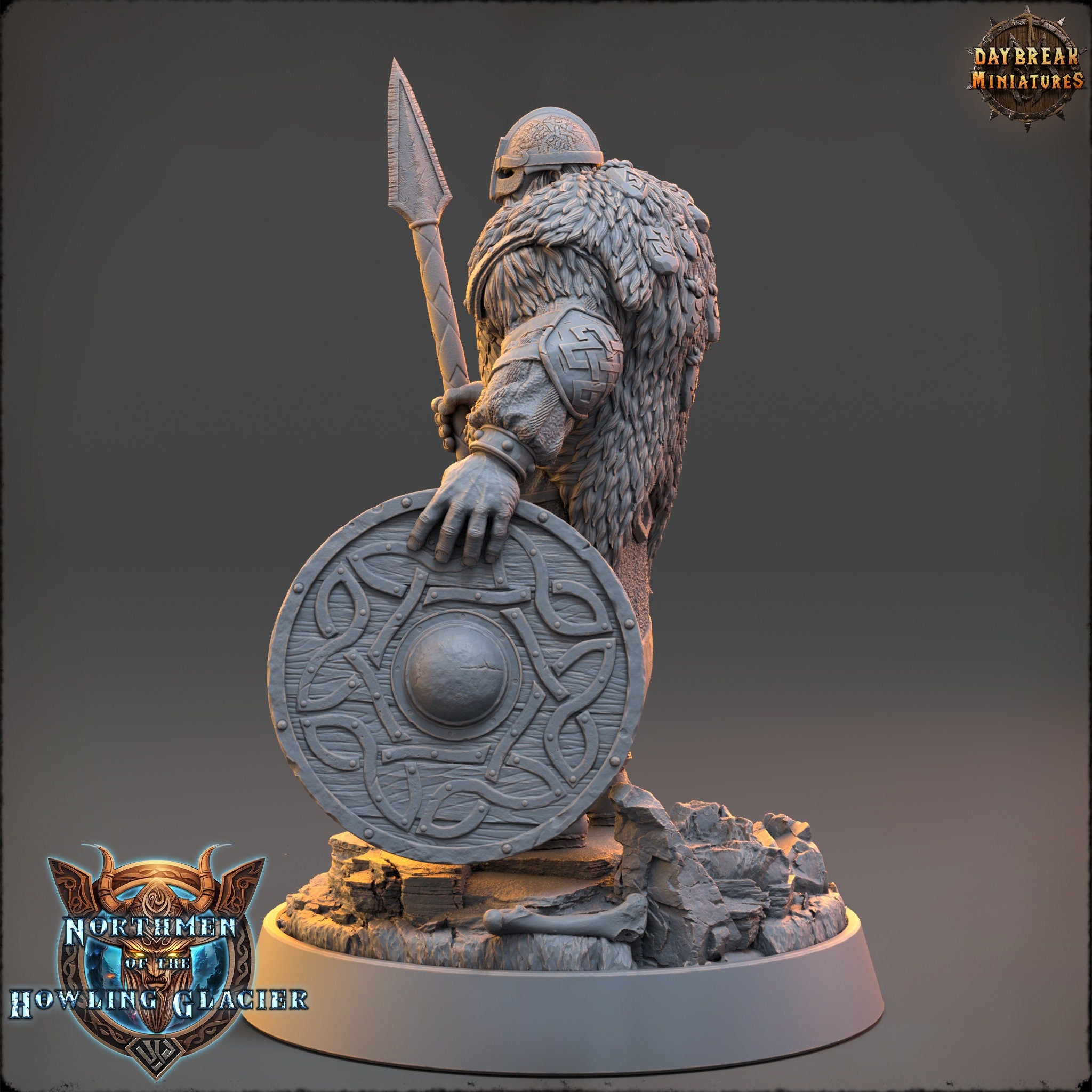 Vikings - Oddalf of the Watch - The Sharptails of Hacksaw River, daybreak miniatures, for Wargames, Pathfinder, Dungeons & Dragons