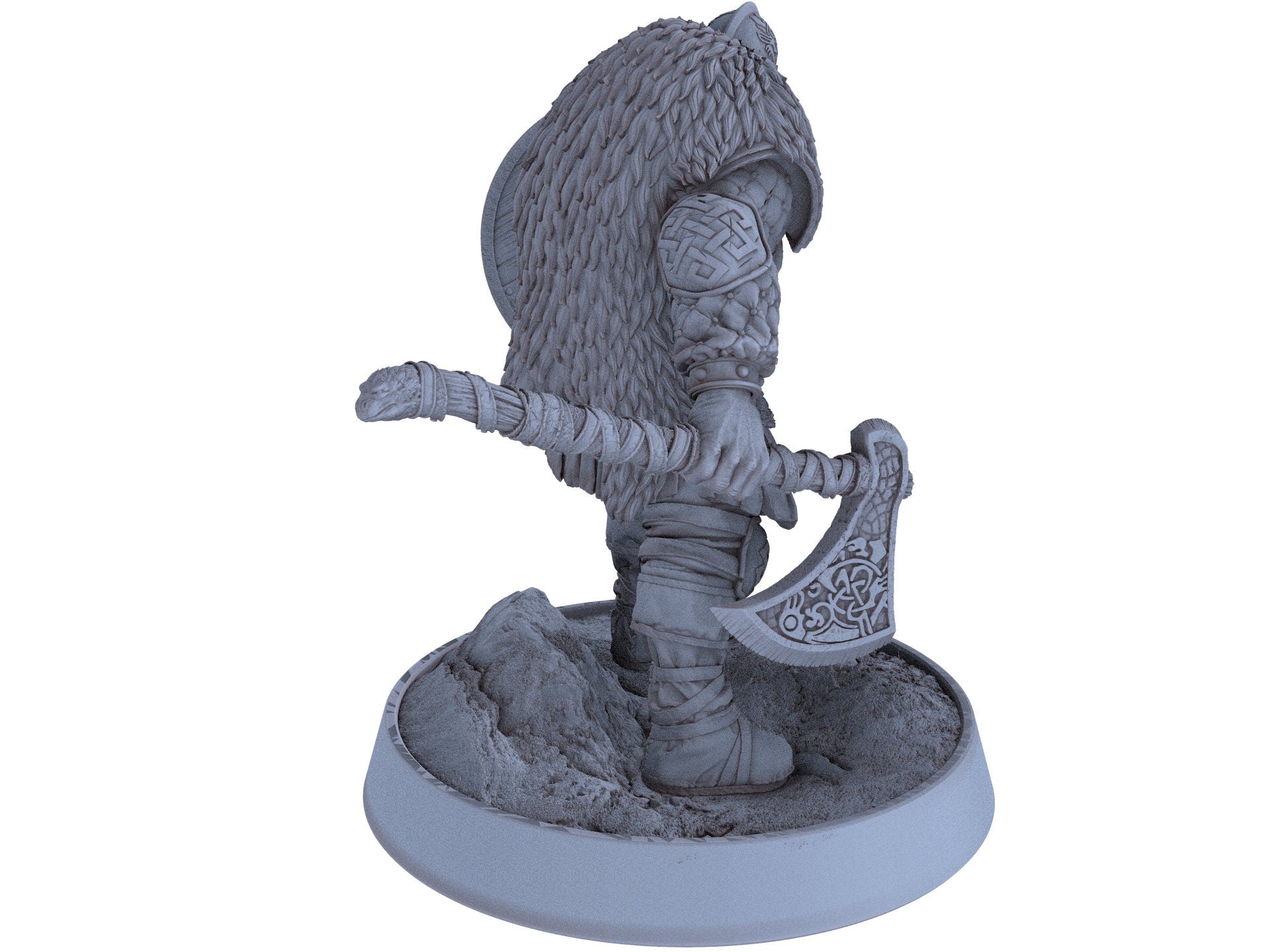 Vikings - Einar Bloodaxe - The Sharptails of Hacksaw River, daybreak miniatures, for Wargames, Pathfinder, Dungeons & Dragons