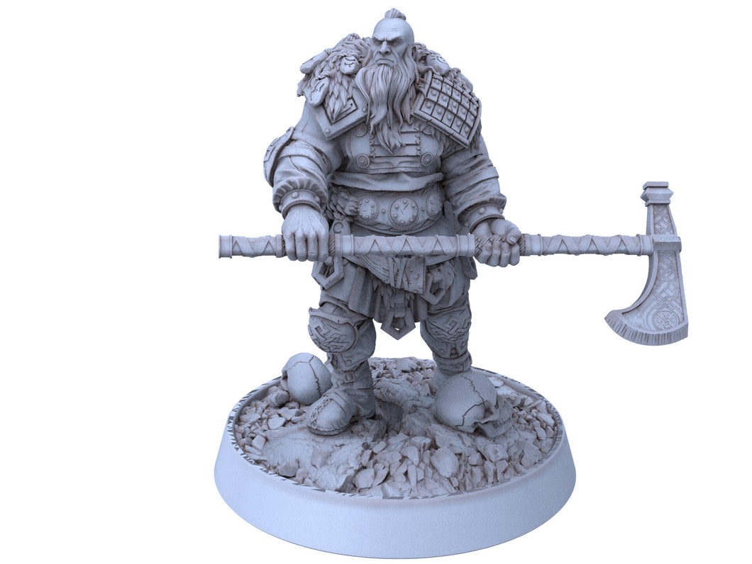 Vikings - Erik the Great - The Sharptails of Hacksaw River, daybreak miniatures, for Wargames, Pathfinder, Dungeons & Dragons