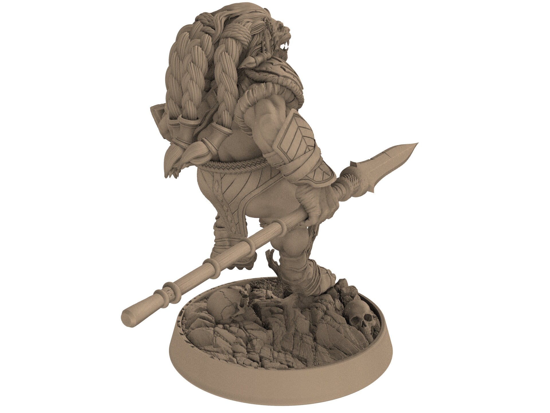 Lion kingdom - King Gutterung - The Kings of Karmaaz, daybreak miniatures, for Wargames, Pathfinder, Dungeons & Dragons