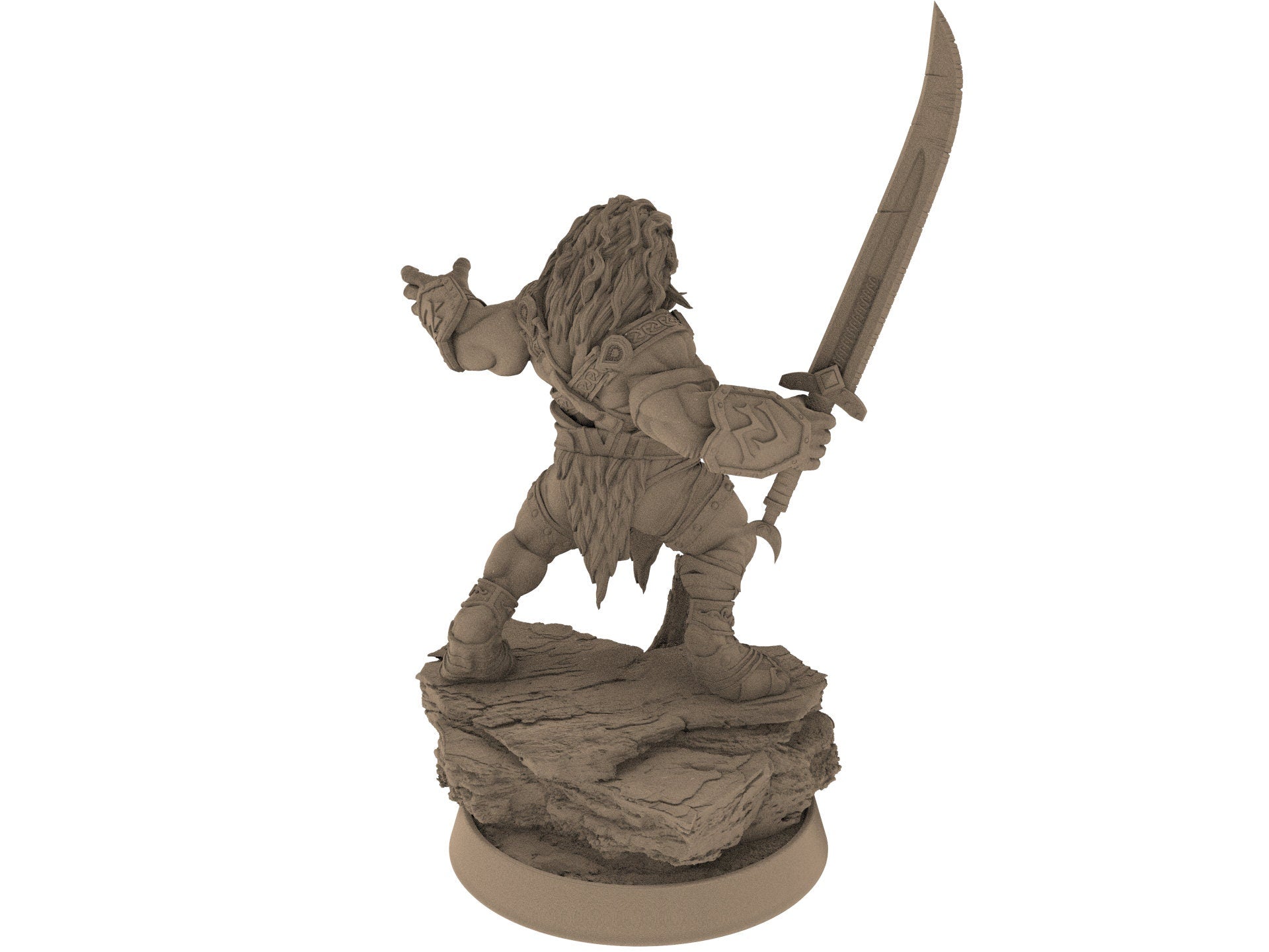Lion kingdom - King Deepcut - The Kings of Karmaaz, daybreak miniatures, for Wargames, Pathfinder, Dungeons & Dragons