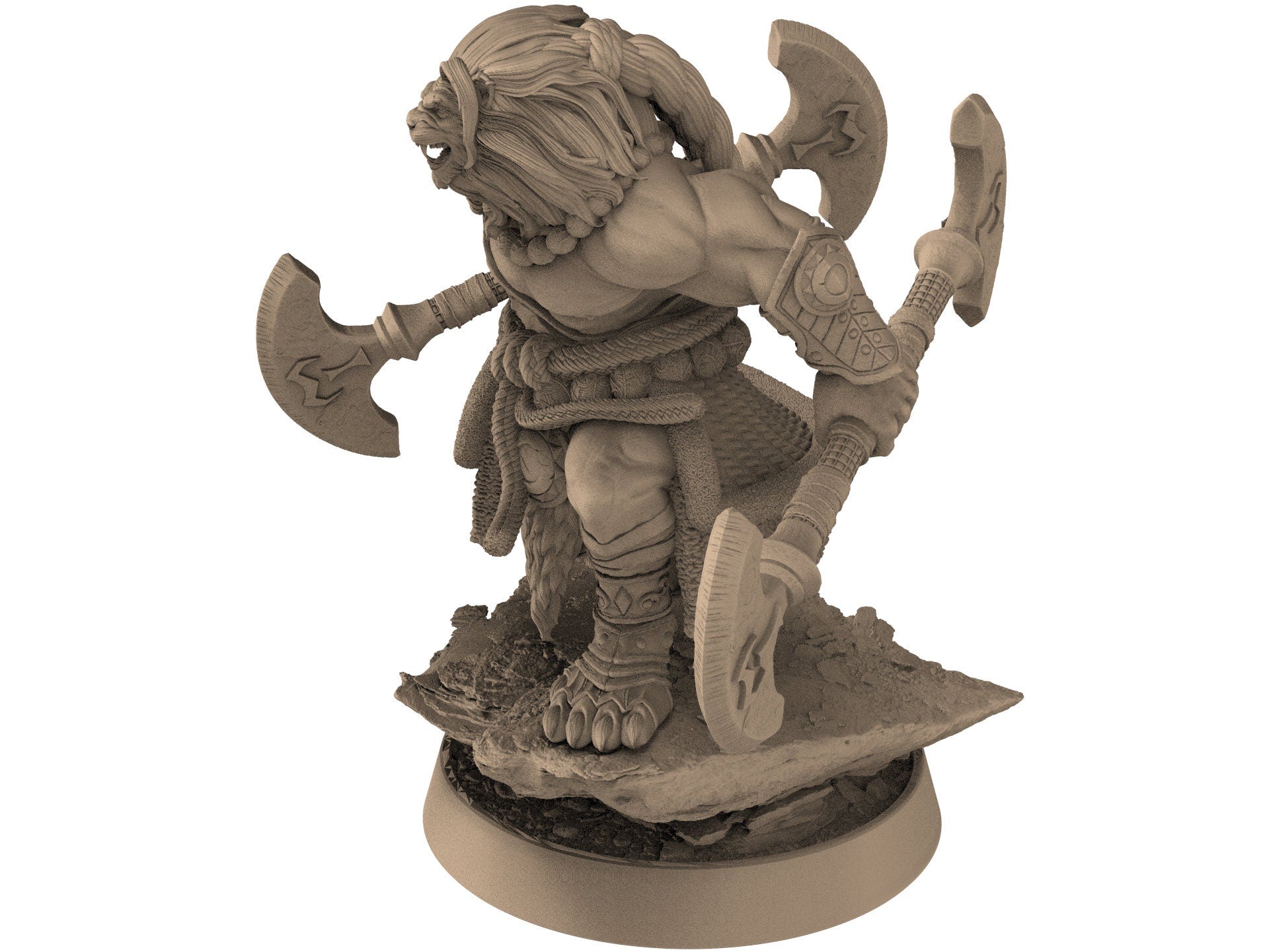 Lion kingdom - King Broadside - The Kings of Karmaaz, daybreak miniatures, for Wargames, Pathfinder, Dungeons & Dragons