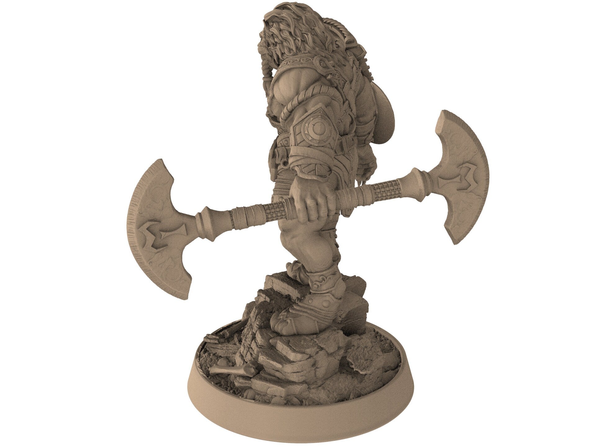 Lion kingdom - King Emmering - The Kings of Karmaaz, daybreak miniatures, for Wargames, Pathfinder, Dungeons & Dragons