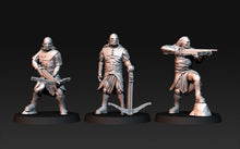 Load image into Gallery viewer, Orcs horde - Orc Crossbows infantry, Blood Handed Orcs Crossbow, Middle rings miniatures for wargame D&amp;D, Lotr... Medbury miniatures

