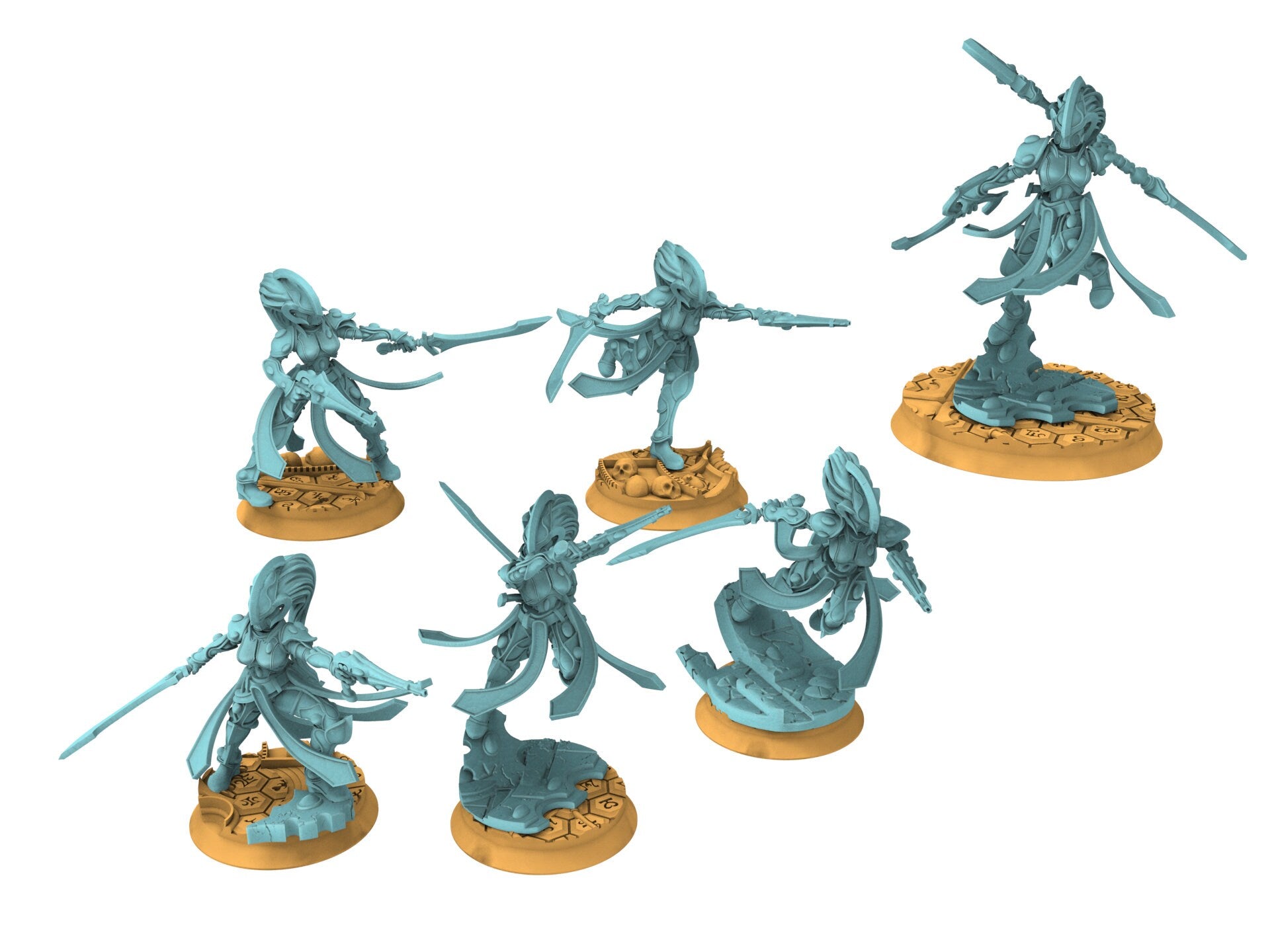 Space Elves - Bone Wild Maidens