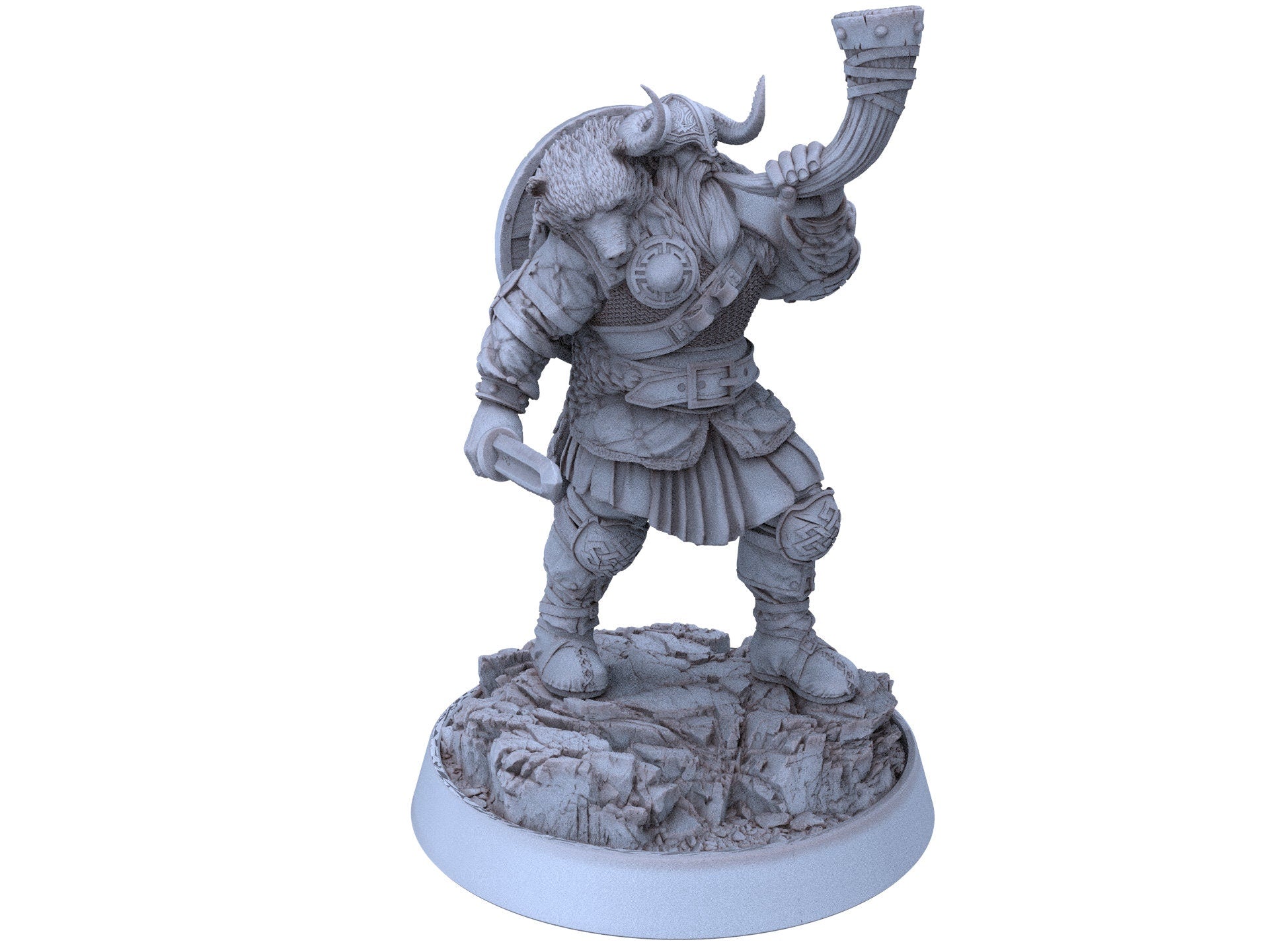Vikings - Harald Hornblower - The Sharptails of Hacksaw River, daybreak miniatures, for Wargames, Pathfinder, Dungeons & Dragons