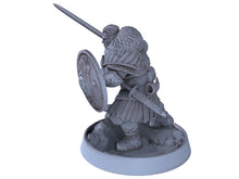 Load image into Gallery viewer, Vikings - Garleif Ravenwing - The Sharptails of Hacksaw River, daybreak miniatures, for Wargames, Pathfinder, Dungeons &amp; Dragons
