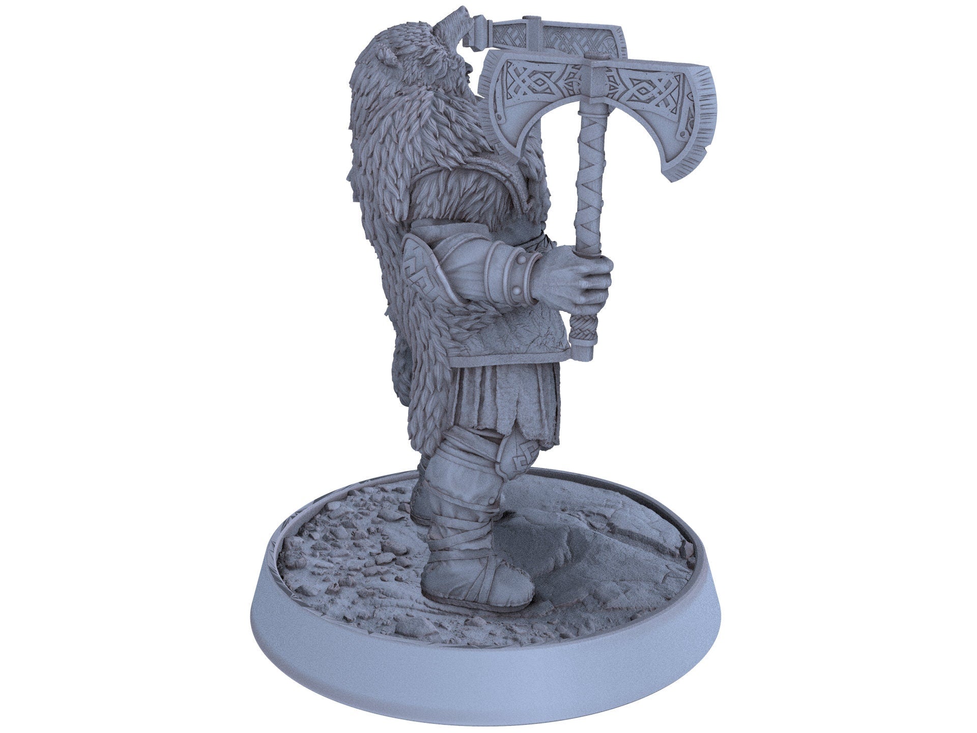 Vikings - Thorfinn Black - The Sharptails of Hacksaw River, daybreak miniatures, for Wargames, Pathfinder, Dungeons & Dragons