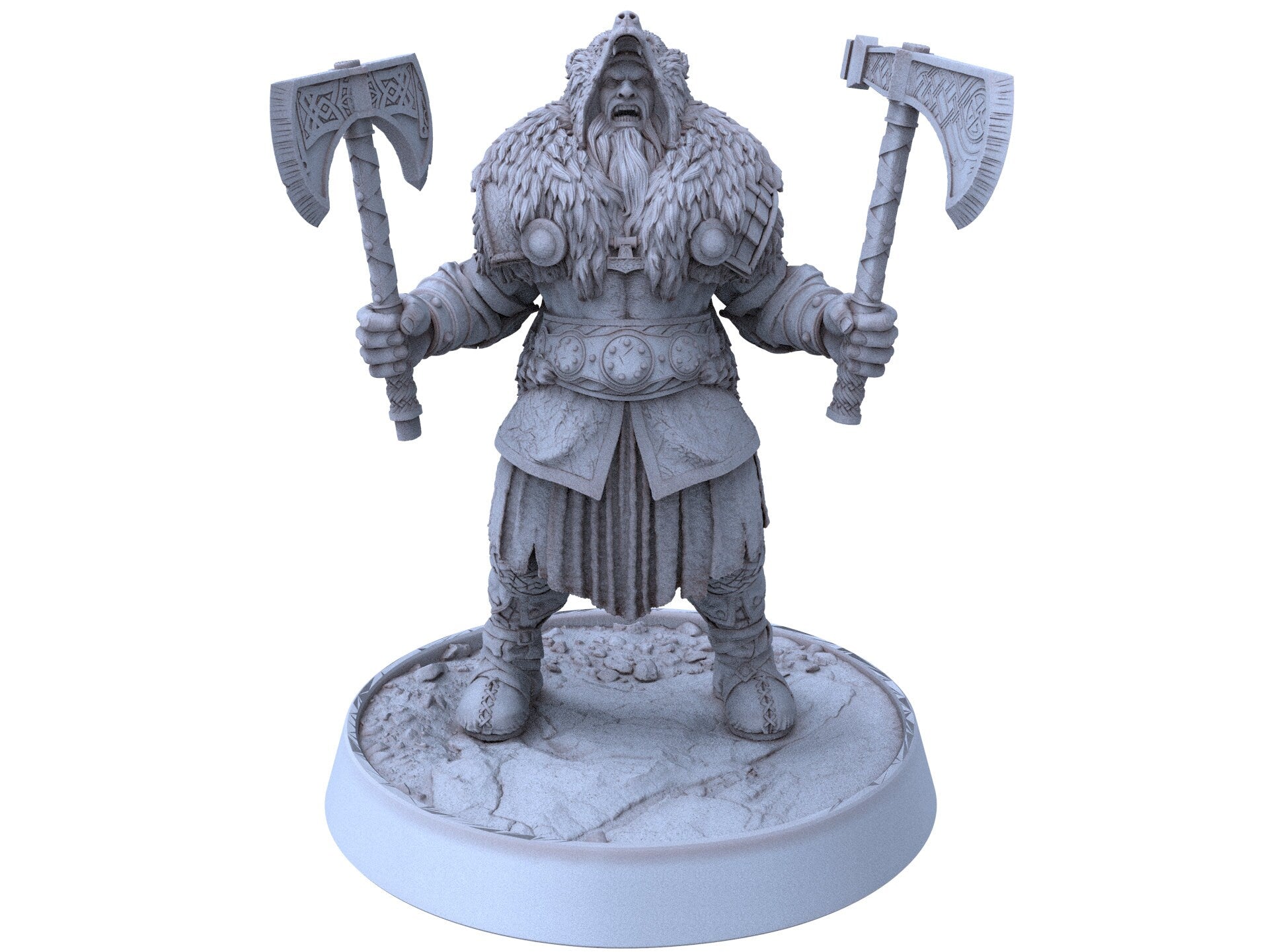 Vikings - Thorfinn Black - The Sharptails of Hacksaw River, daybreak miniatures, for Wargames, Pathfinder, Dungeons & Dragons