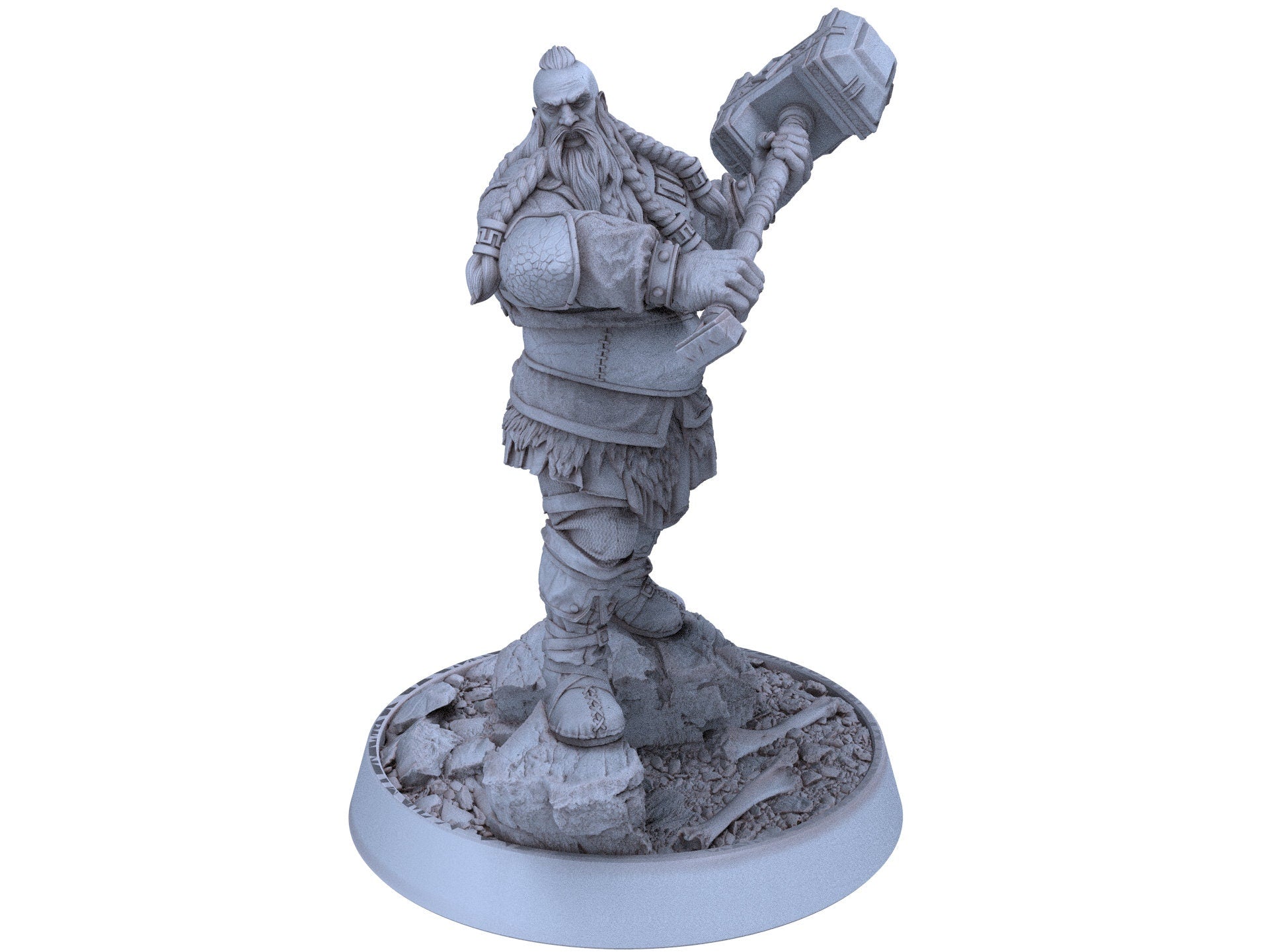 Vikings - Holgrim Broadneck - The Sharptails of Hacksaw River, daybreak miniatures, for Wargames, Pathfinder, Dungeons & Dragons