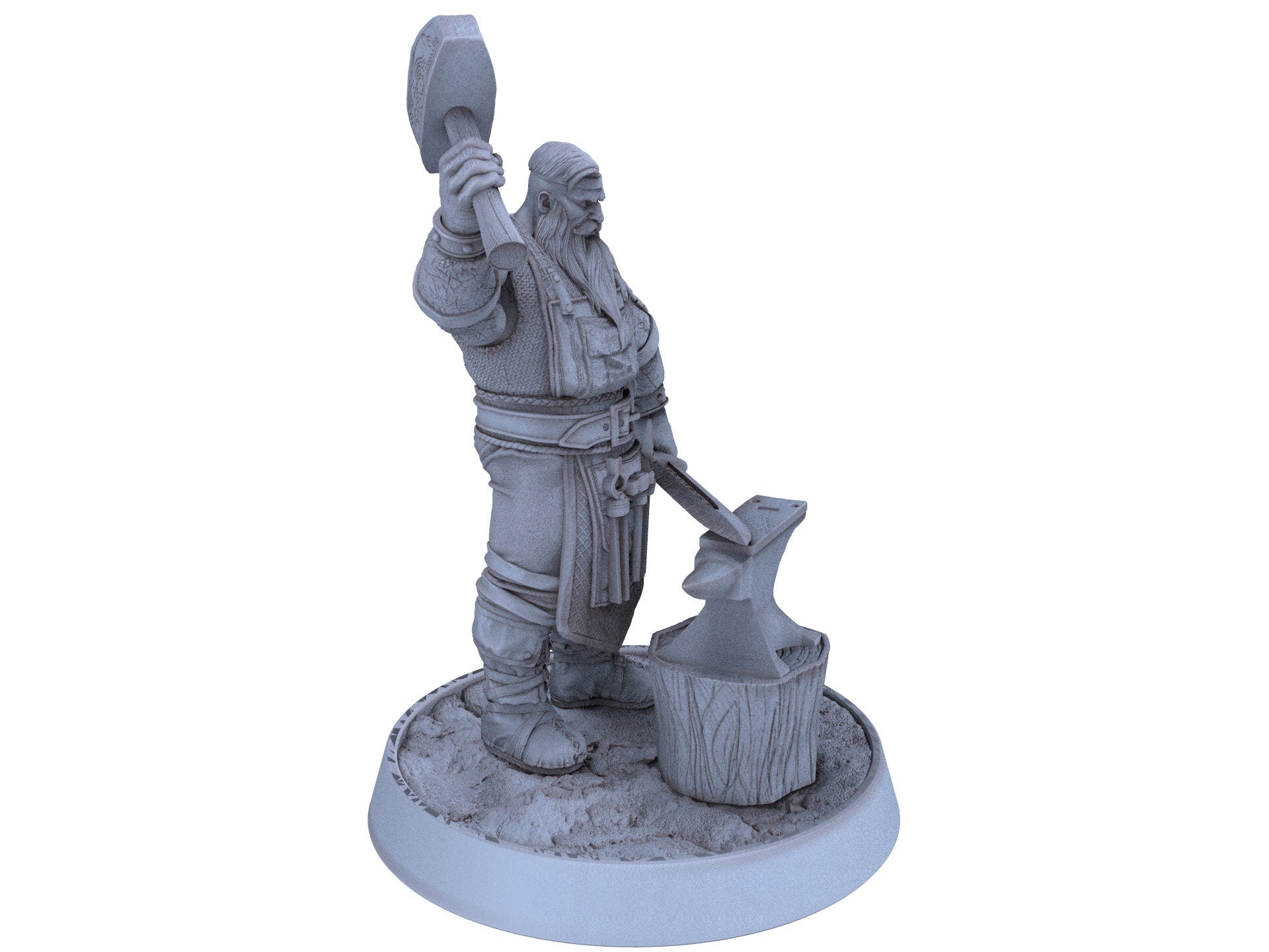 Vikings - Varg Firebrand - The Sharptails of Hacksaw River, daybreak miniatures, for Wargames, Pathfinder, Dungeons & Dragons