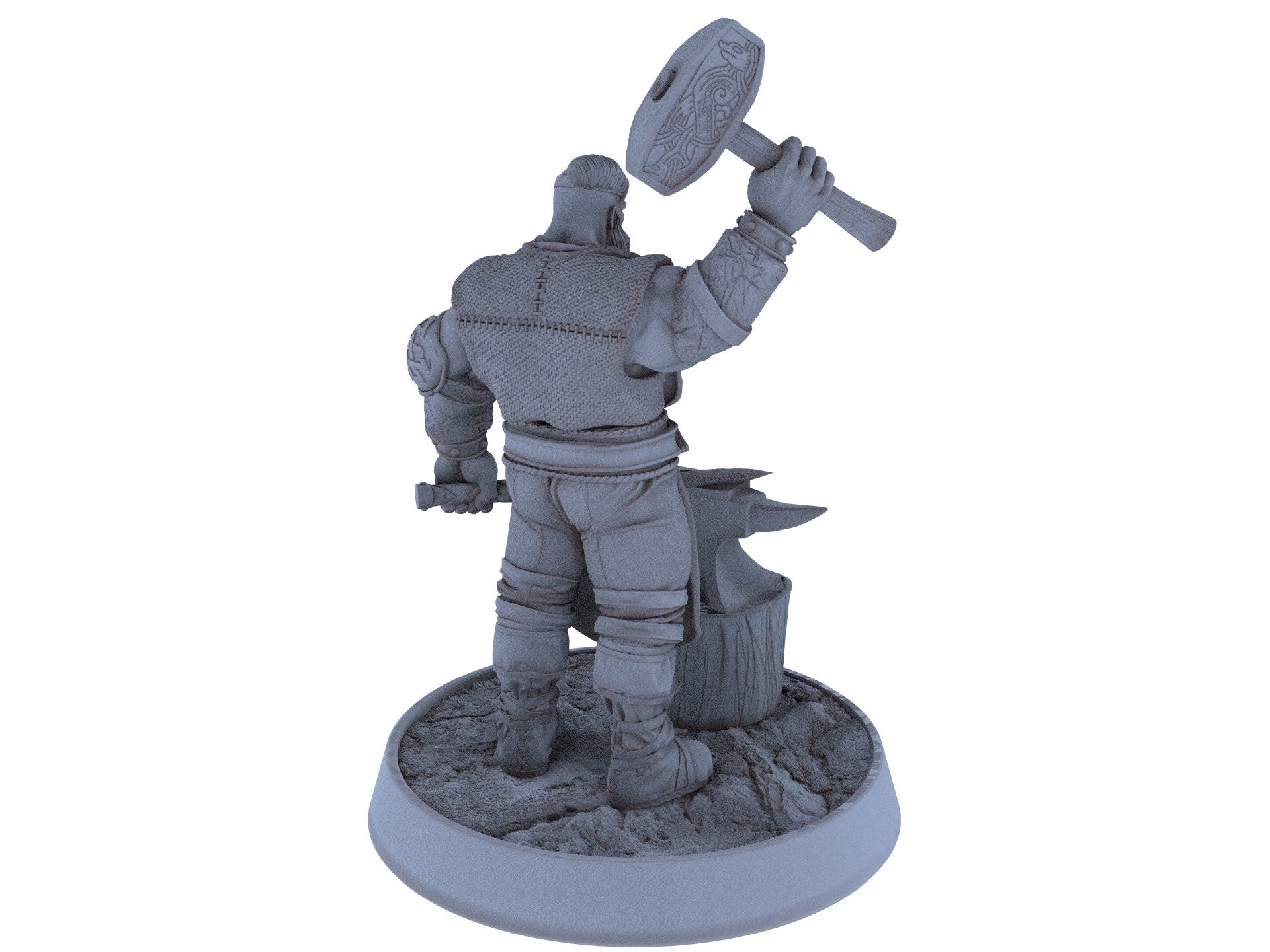 Vikings - Varg Firebrand - The Sharptails of Hacksaw River, daybreak miniatures, for Wargames, Pathfinder, Dungeons & Dragons