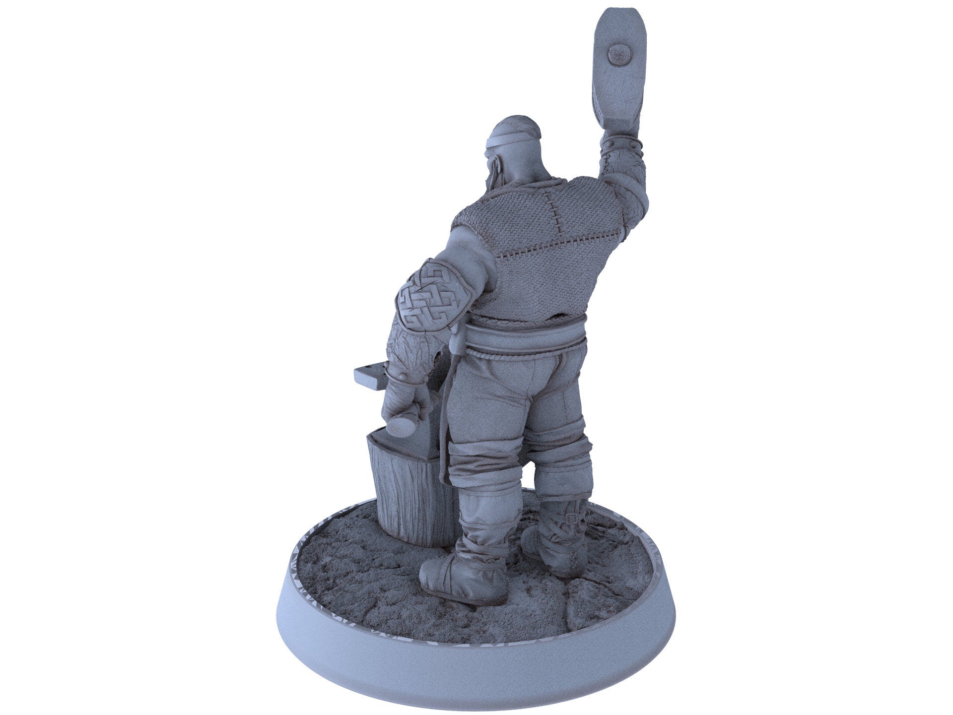 Vikings - Varg Firebrand - The Sharptails of Hacksaw River, daybreak miniatures, for Wargames, Pathfinder, Dungeons & Dragons