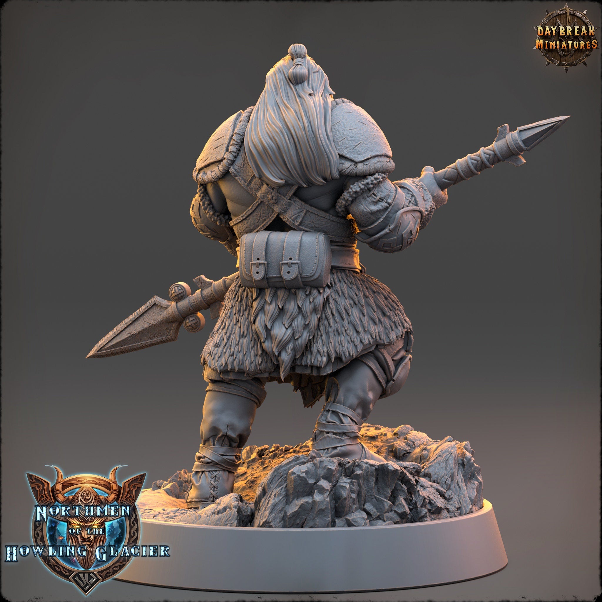 Vikings - Vidar Paleface - The Sharptails of Hacksaw River, daybreak miniatures, for Wargames, Pathfinder, Dungeons & Dragons