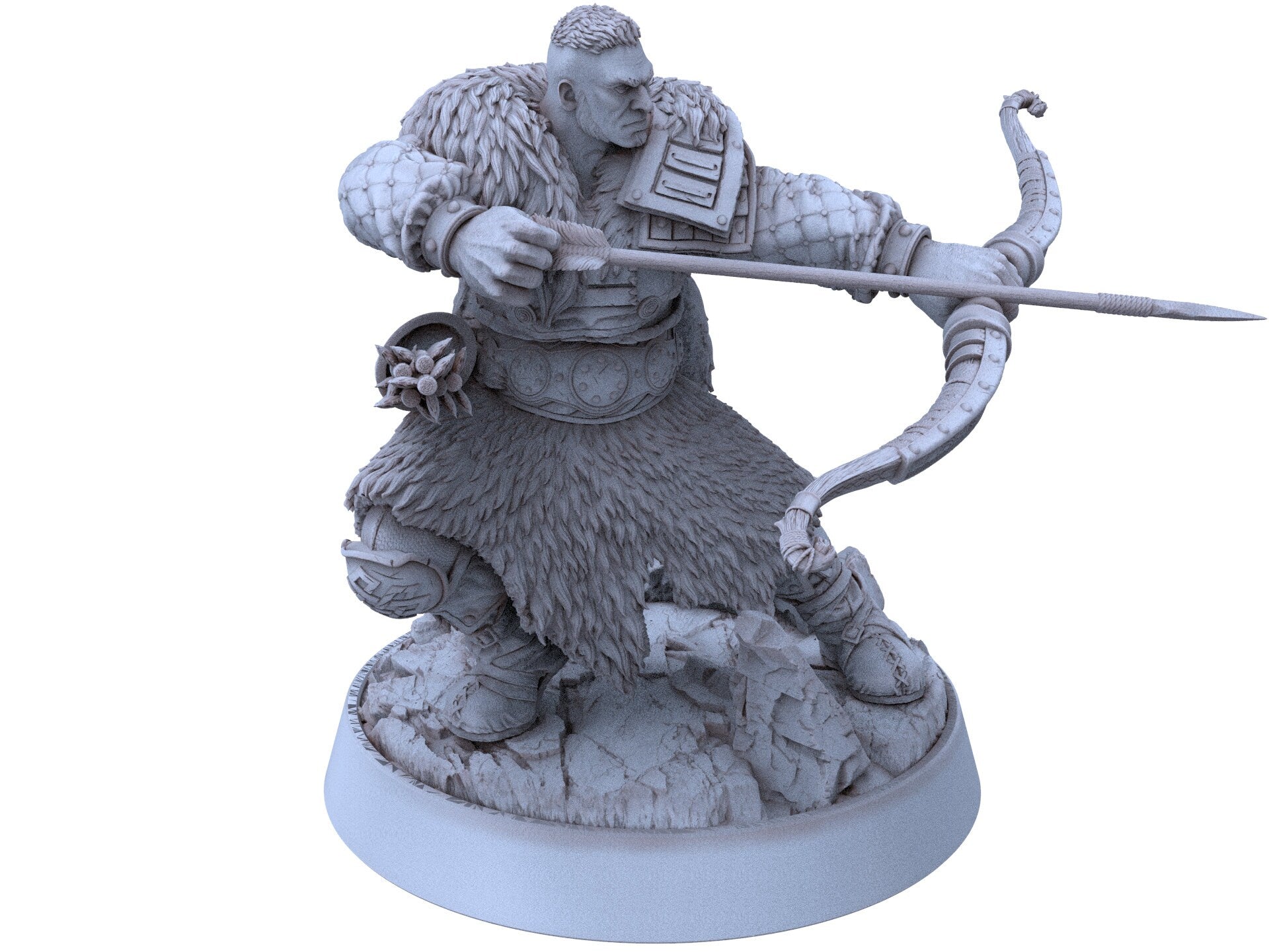 Vikings - Hegar Manhunter - The Sharptails of Hacksaw River, daybreak miniatures, for Wargames, Pathfinder, Dungeons & Dragons