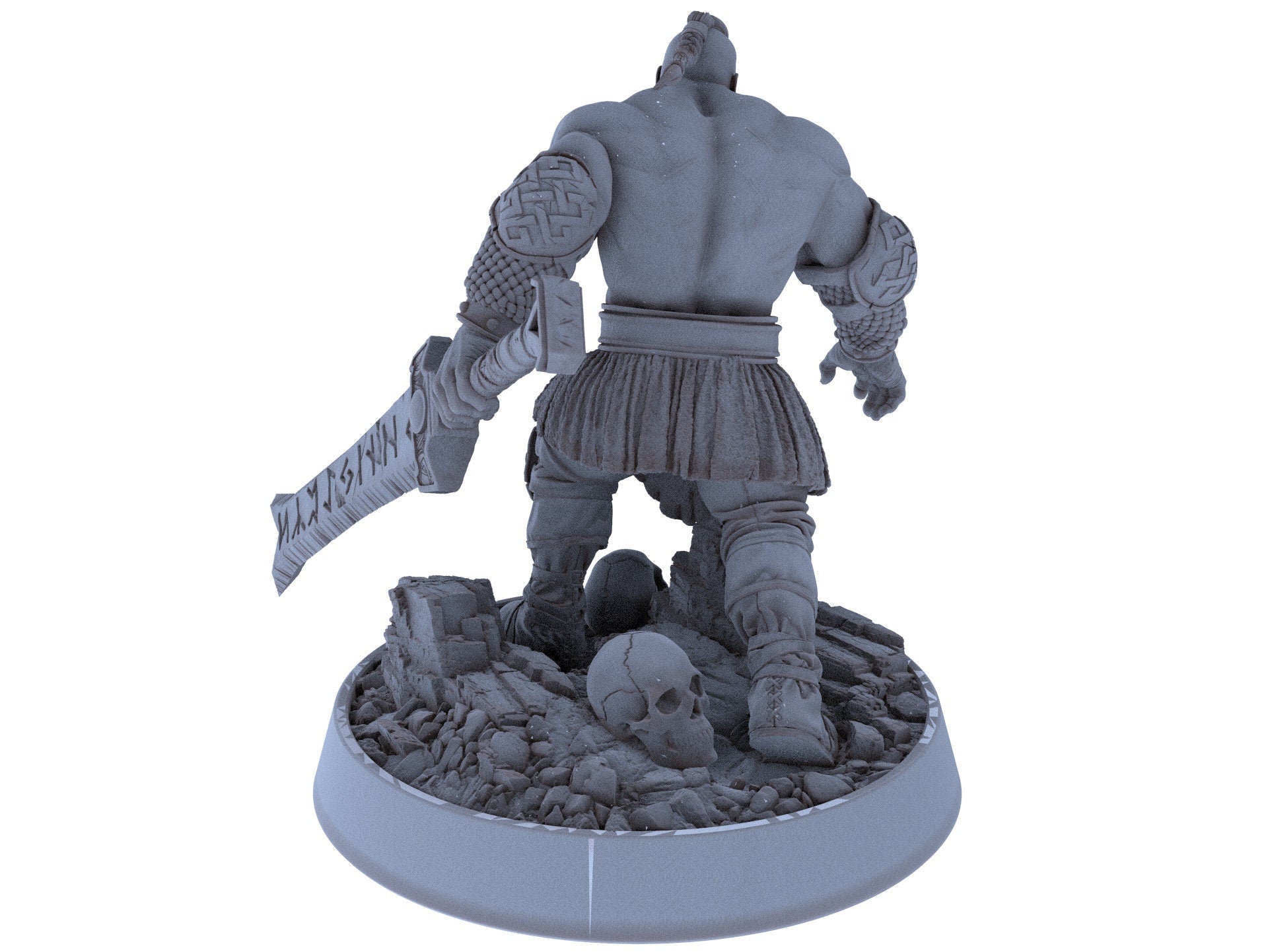 Vikings - Rogur Red - The Sharptails of Hacksaw River, daybreak miniatures, for Wargames, Pathfinder, Dungeons & Dragons