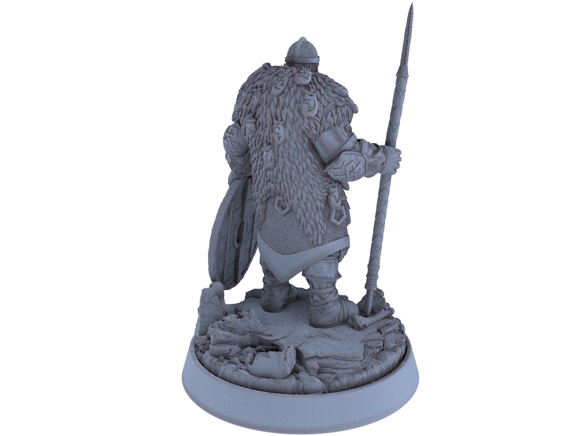 Vikings - Oddalf of the Watch - The Sharptails of Hacksaw River, daybreak miniatures, for Wargames, Pathfinder, Dungeons & Dragons