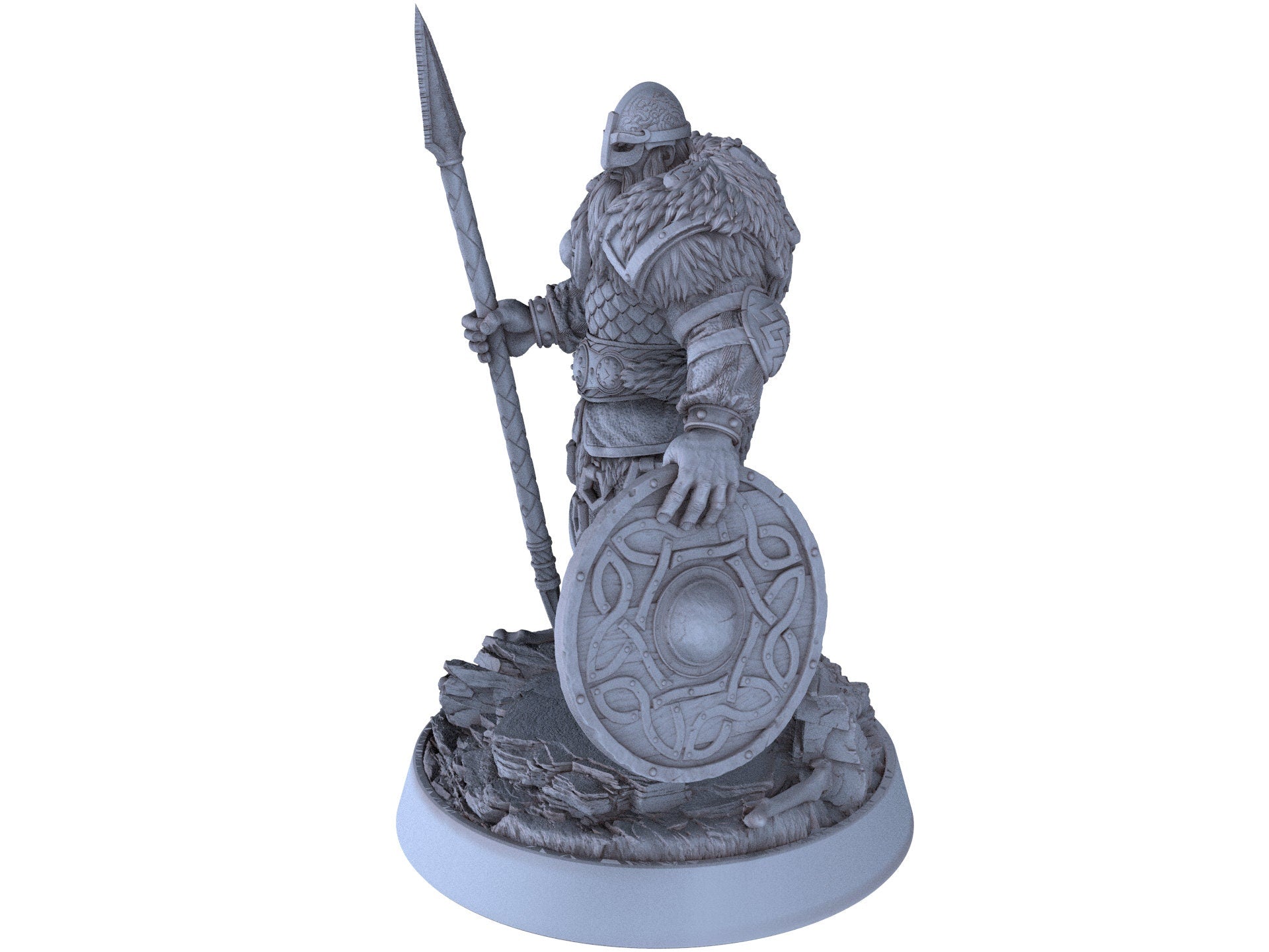 Vikings - Oddalf of the Watch - The Sharptails of Hacksaw River, daybreak miniatures, for Wargames, Pathfinder, Dungeons & Dragons