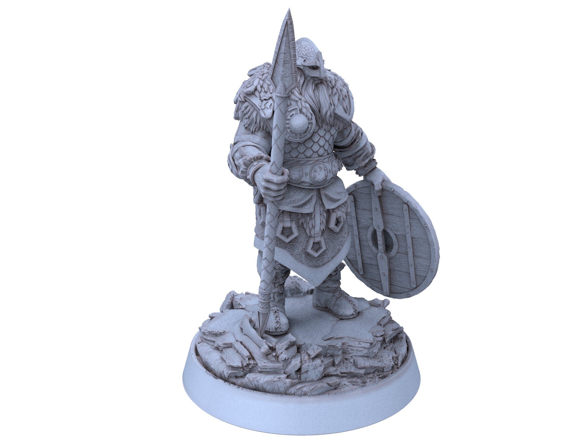 Vikings - Oddalf of the Watch - The Sharptails of Hacksaw River, daybreak miniatures, for Wargames, Pathfinder, Dungeons & Dragons