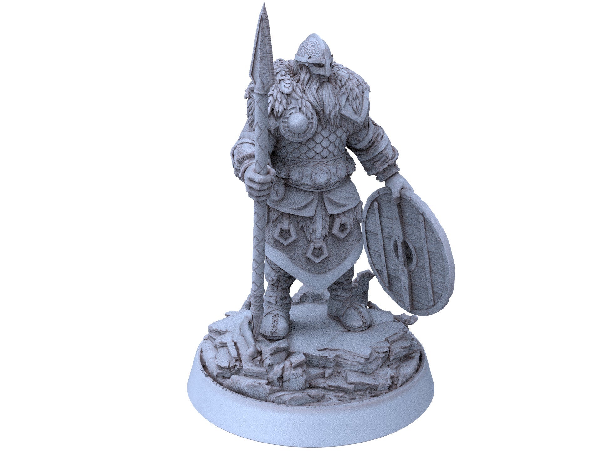 Vikings - Oddalf of the Watch - The Sharptails of Hacksaw River, daybreak miniatures, for Wargames, Pathfinder, Dungeons & Dragons