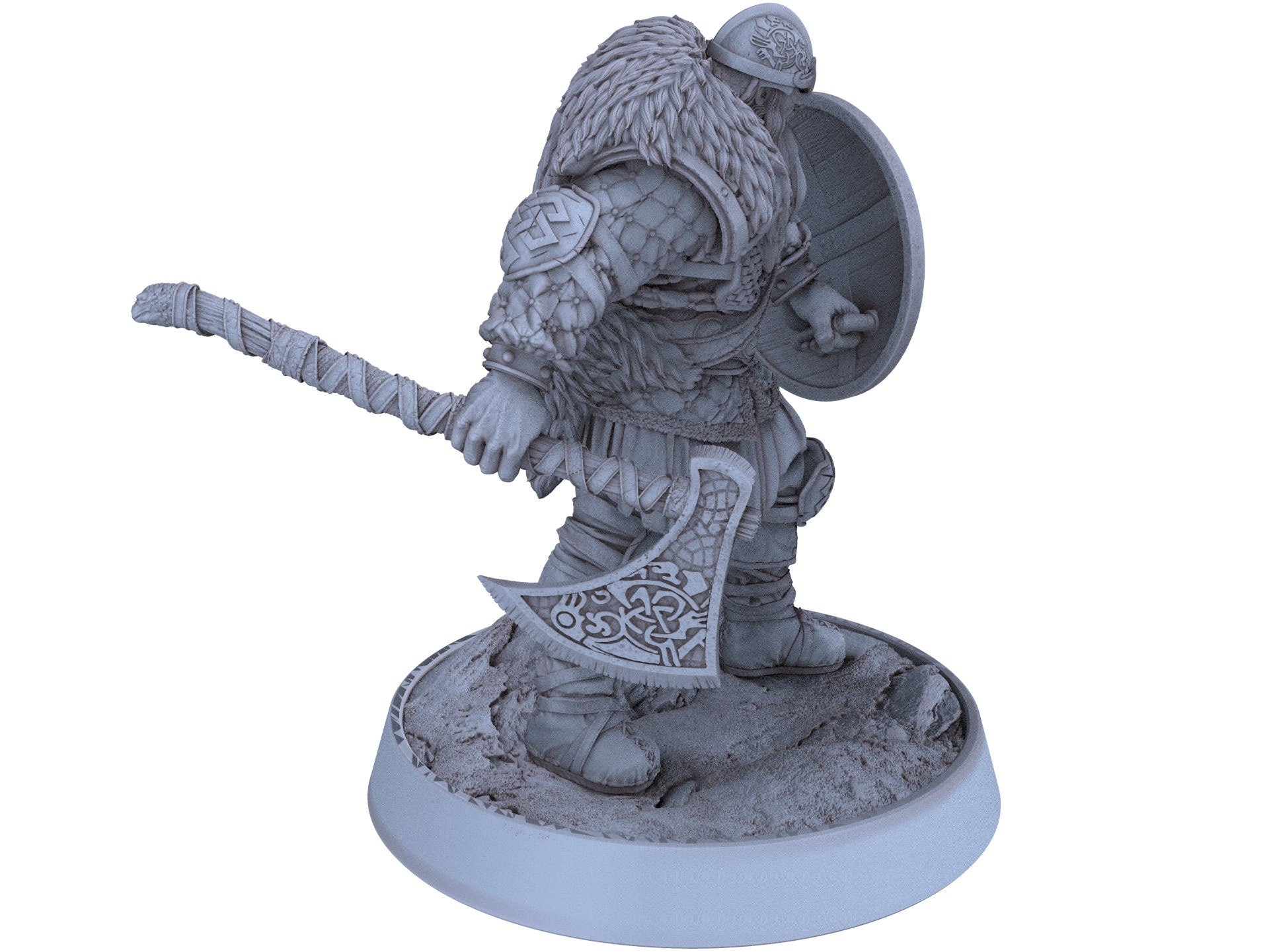 Vikings - Einar Bloodaxe - The Sharptails of Hacksaw River, daybreak miniatures, for Wargames, Pathfinder, Dungeons & Dragons