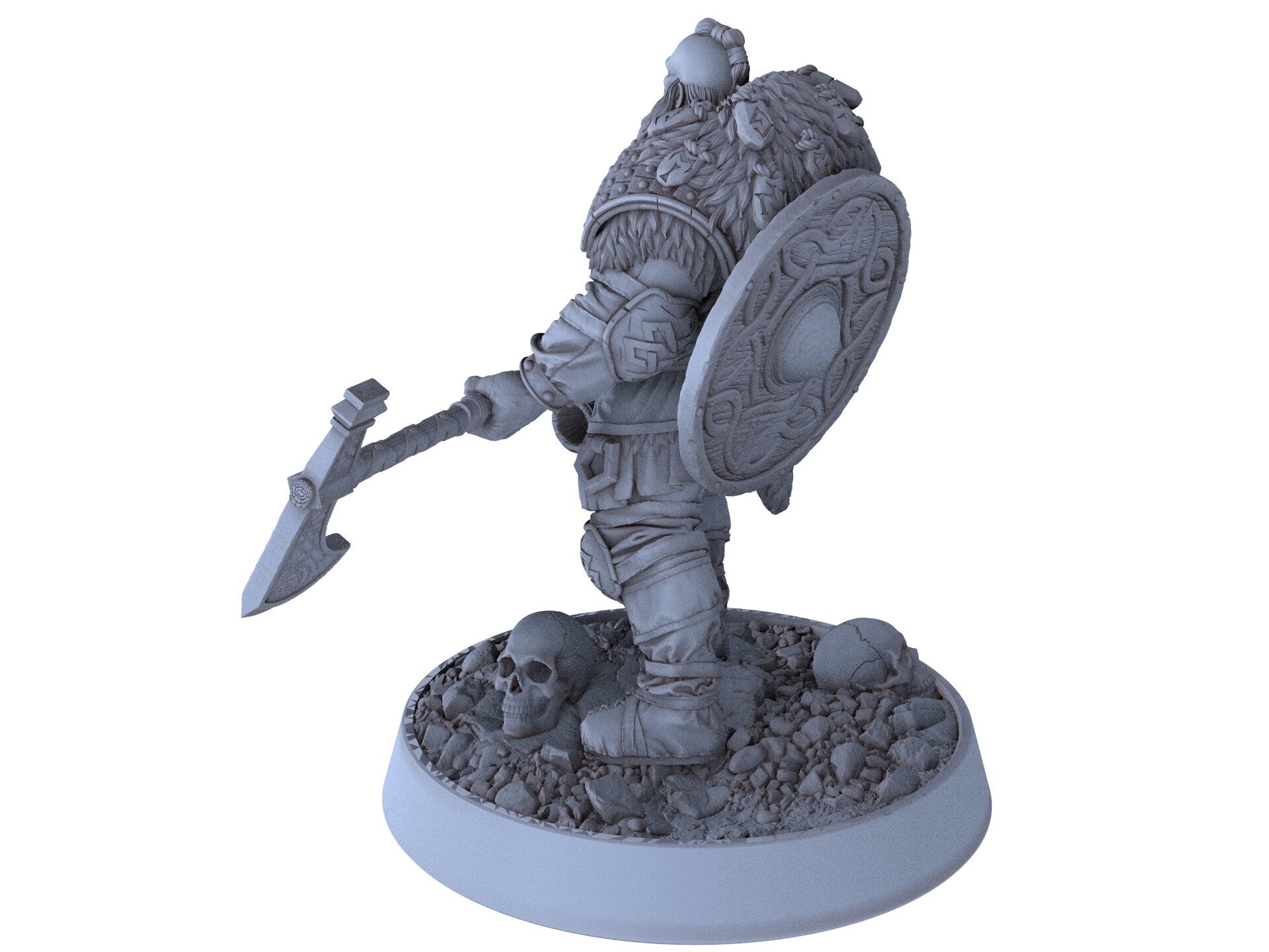 Vikings - Erik the Great - The Sharptails of Hacksaw River, daybreak miniatures, for Wargames, Pathfinder, Dungeons & Dragons