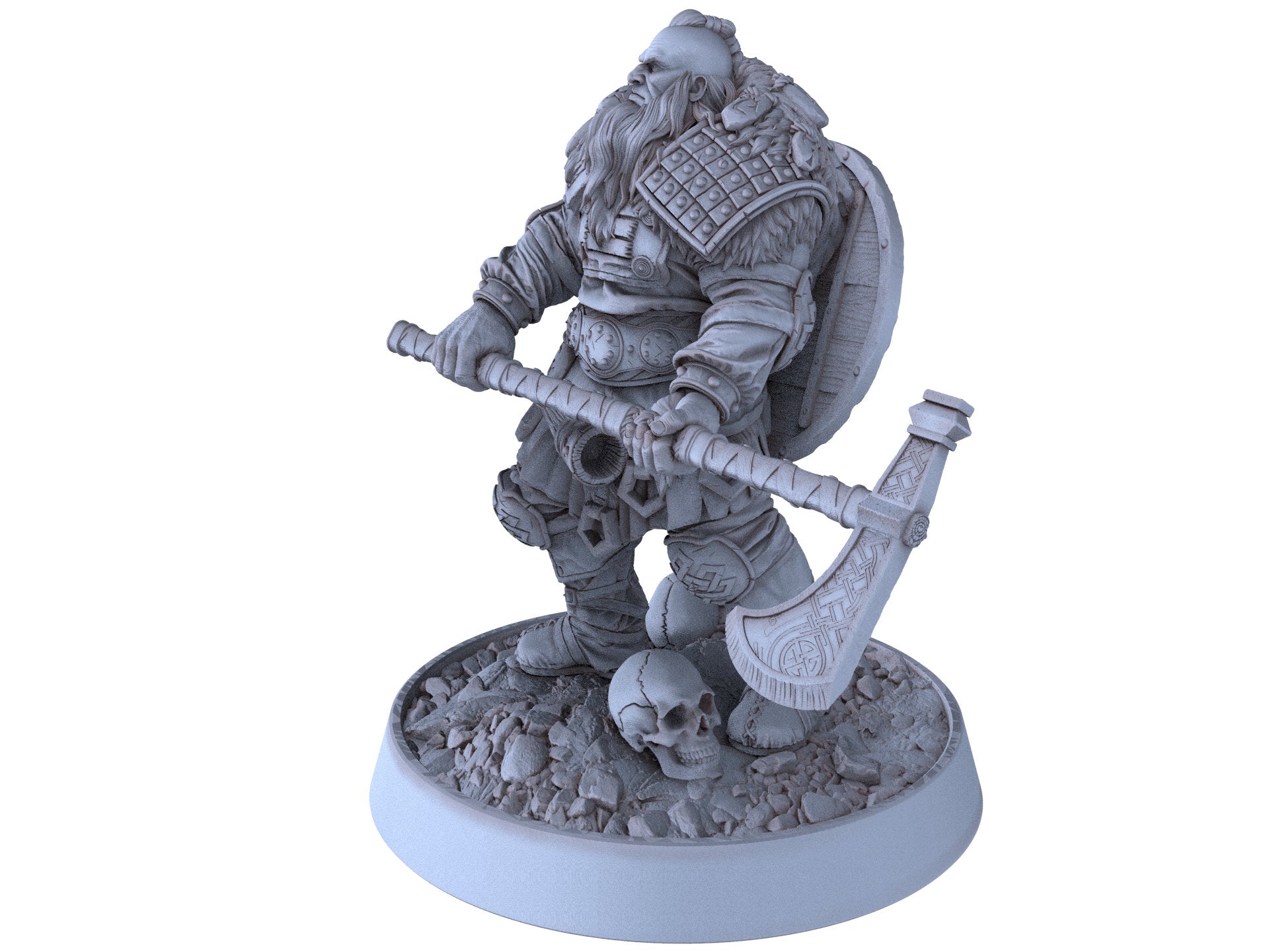 Vikings - Erik the Great - The Sharptails of Hacksaw River, daybreak miniatures, for Wargames, Pathfinder, Dungeons & Dragons