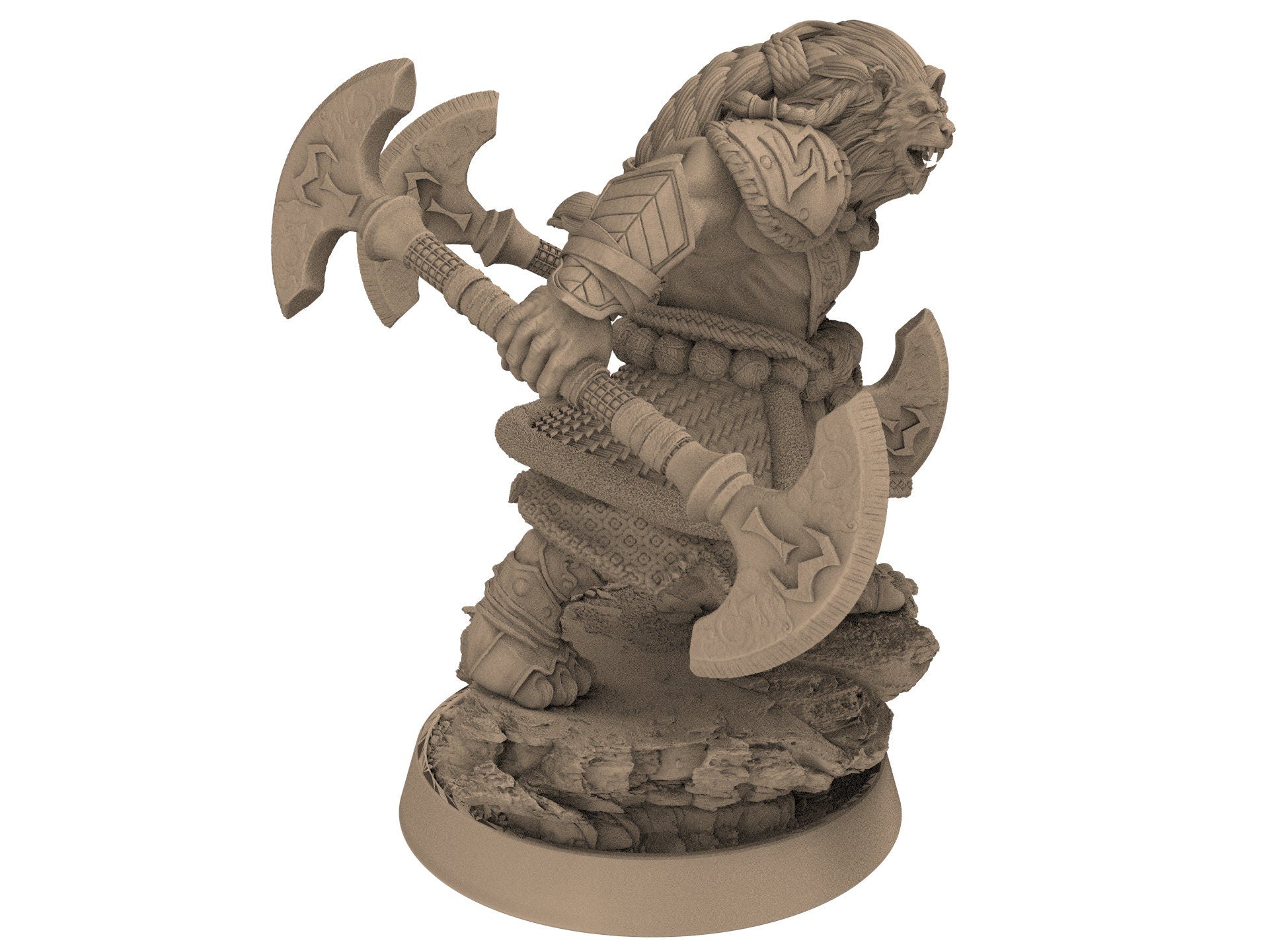 Lion kingdom - King Broadside - The Kings of Karmaaz, daybreak miniatures, for Wargames, Pathfinder, Dungeons & Dragons