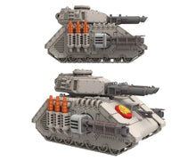 Load image into Gallery viewer, Military - Oldphant: Main Battle Tank V2 - A Relic of Damocles&#39; Conquest, imperial, post-apocalyptic empire, usable for tabletop wargame

