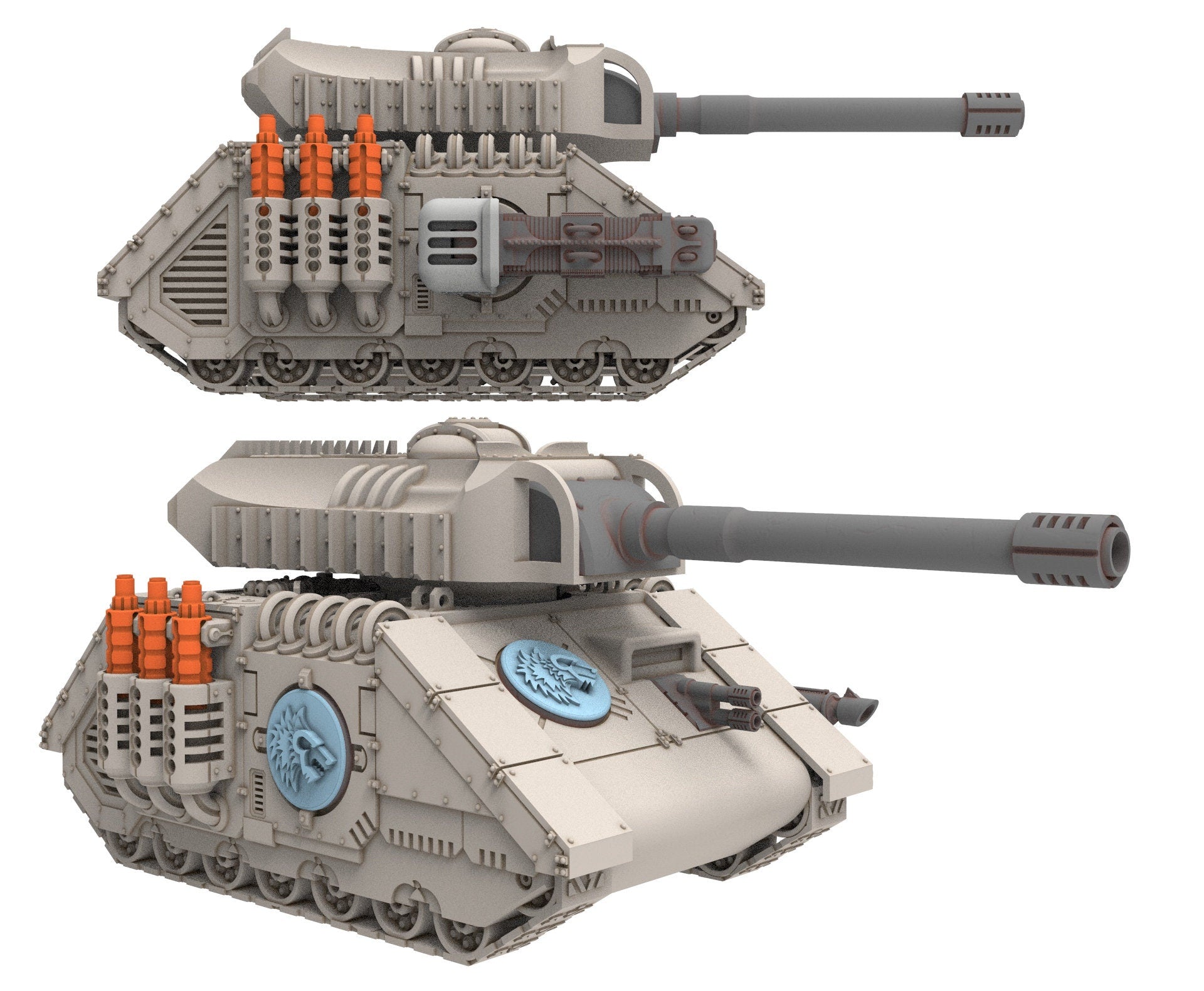 Military - Oldphant: Main Battle Tank V2 - A Relic of Damocles' Conquest, imperial, post-apocalyptic empire, usable for tabletop wargame