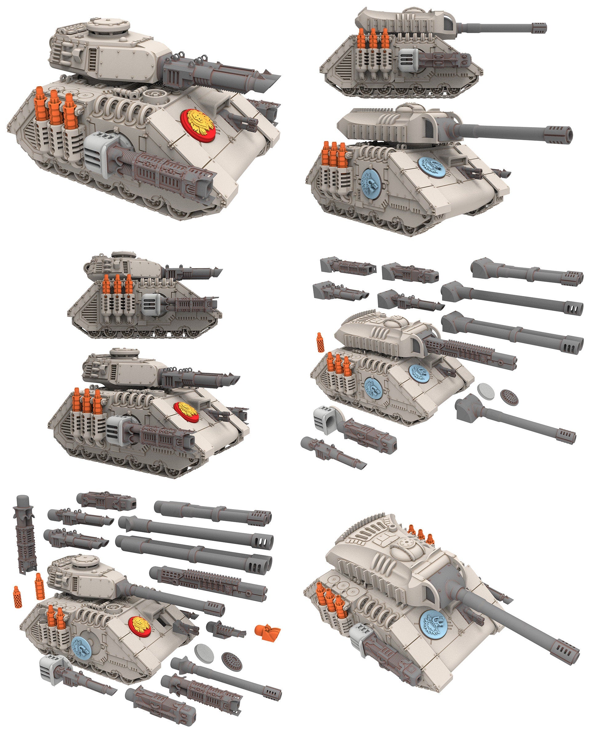 Military - Oldphant: Main Battle Tank V1 - A Relic of Damocles' Conquest, imperial, post-apocalyptic empire, usable for tabletop wargame
