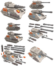 Load image into Gallery viewer, Military - Oldphant: Main Battle Tank V1 - A Relic of Damocles&#39; Conquest, imperial, post-apocalyptic empire, usable for tabletop wargame
