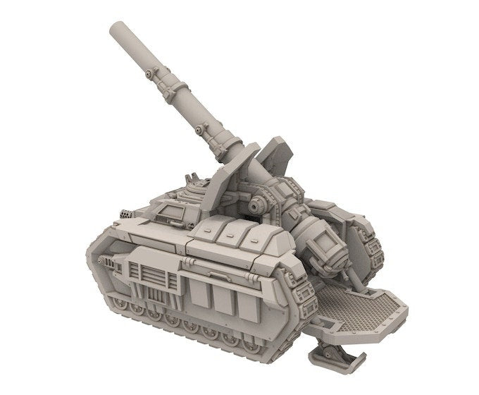 Rundsgaard - Jormungand Battle Tank, imperial infantry, post-apocalyptic empire, usable for tabletop wargame.