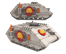 Load image into Gallery viewer, Military - Oldphant: Main Battle Tank V1 - A Relic of Damocles&#39; Conquest, imperial, post-apocalyptic empire, usable for tabletop wargame
