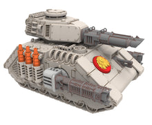 Load image into Gallery viewer, Military - Oldphant: FIV transport - A Relic of Damocles&#39; Conquest, imperial, post-apocalyptic empire, usable for tabletop wargame
