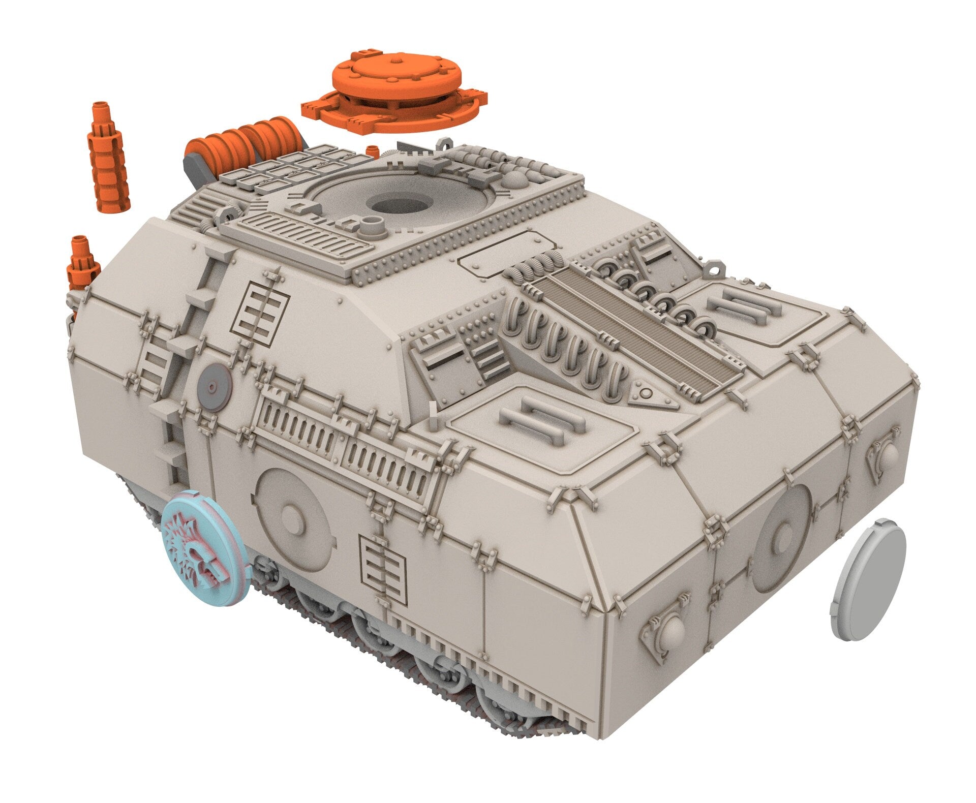 Military - Suneemon Heavy Tank - A Relic of Damocles' Conquest, imperial, post-apocalyptic empire, usable for tabletop wargame