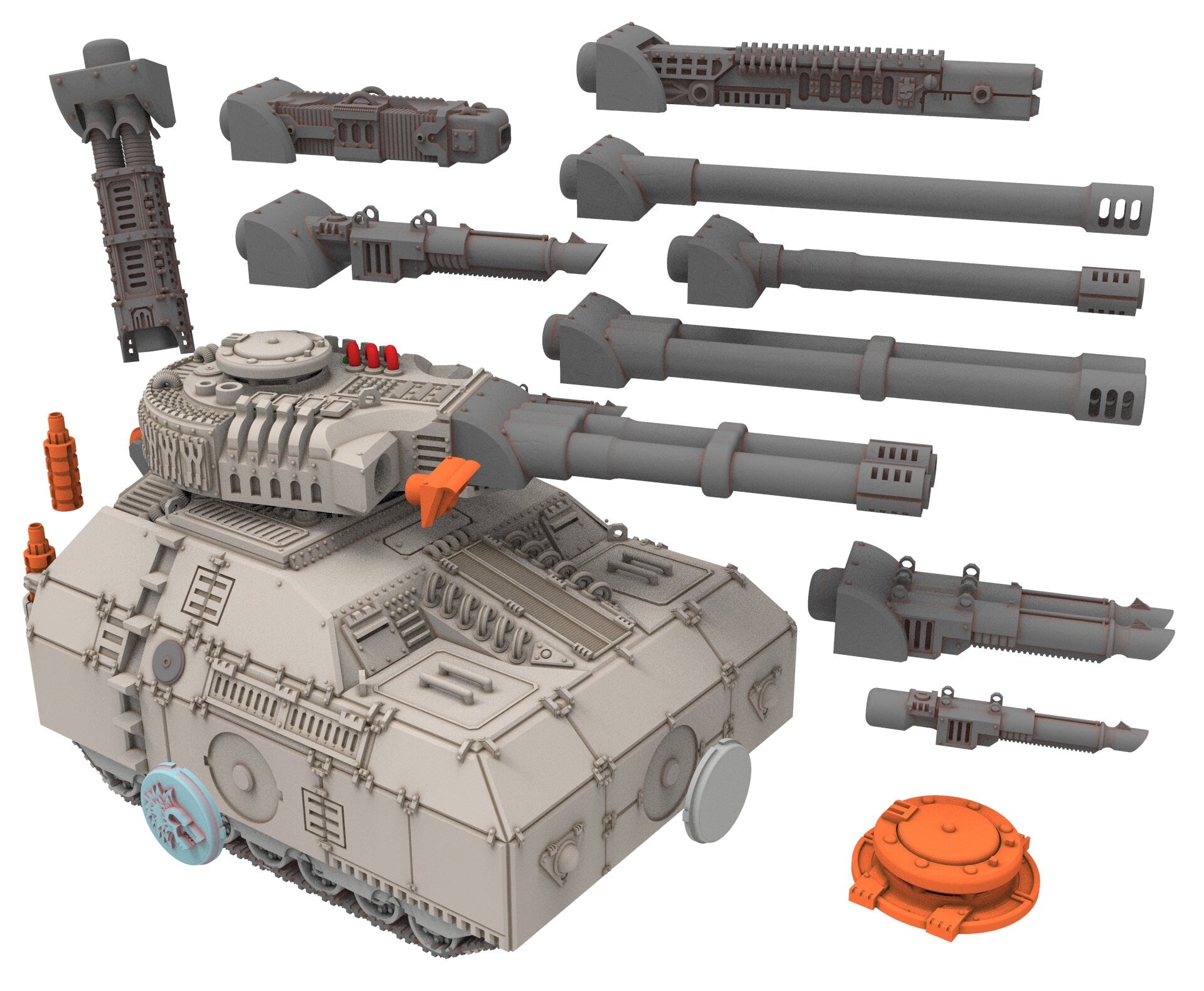 Military - Suneemon Heavy Transport - A Relic of Damocles' Conquest, imperial, post-apocalyptic empire, usable for tabletop wargame