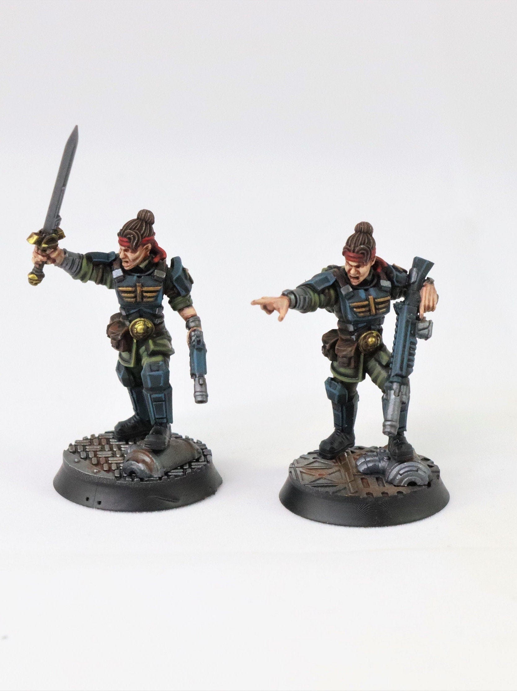 Rundsgaard - Linka Mesk, infanterie impériale, empire post apocalyptique, utilisable pour tabletop wargame.