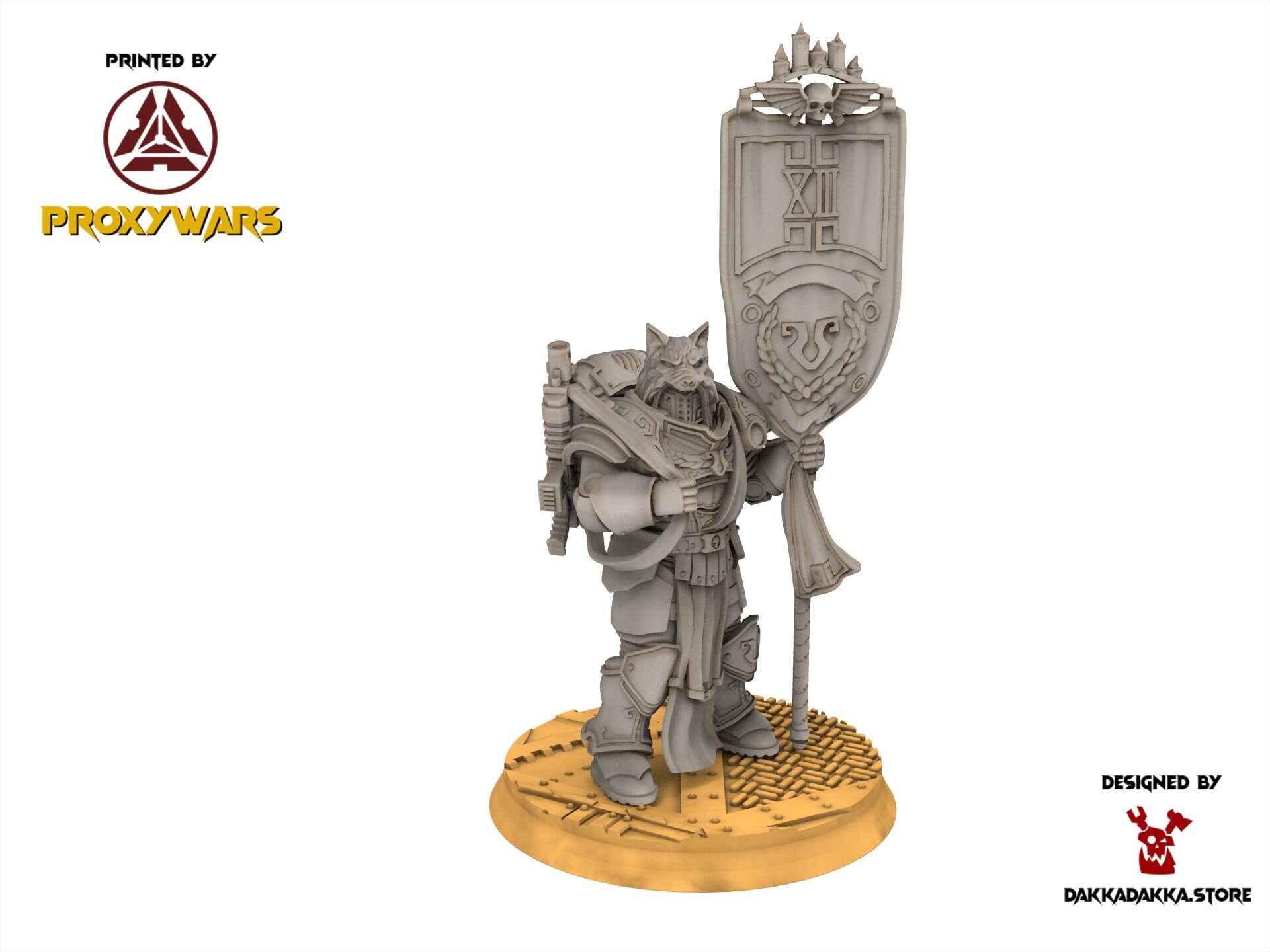 Legio Prima - Vexillum Bannerman, mechanized infantry, post apocalyptic empire, usable for tabletop wargame.